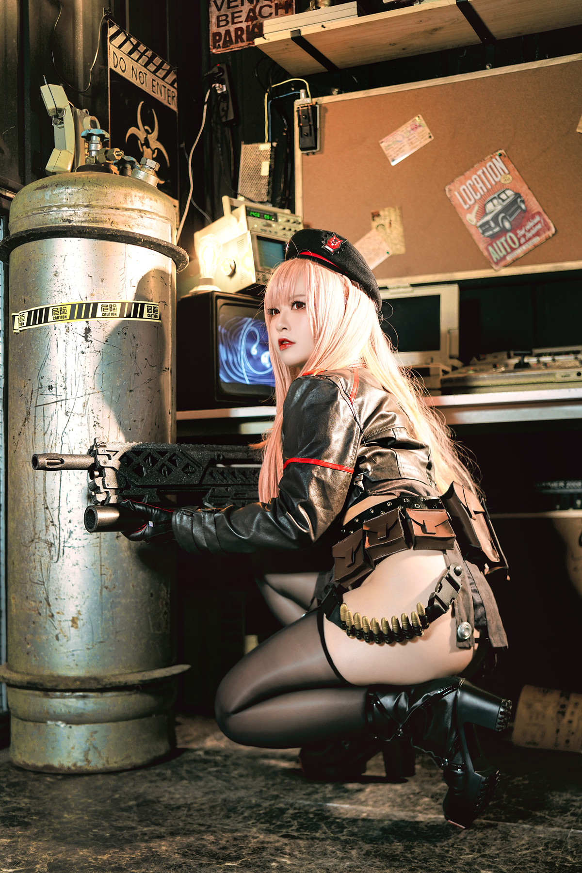 Cosplay 半半子Banbanko NIKKE 拉毗