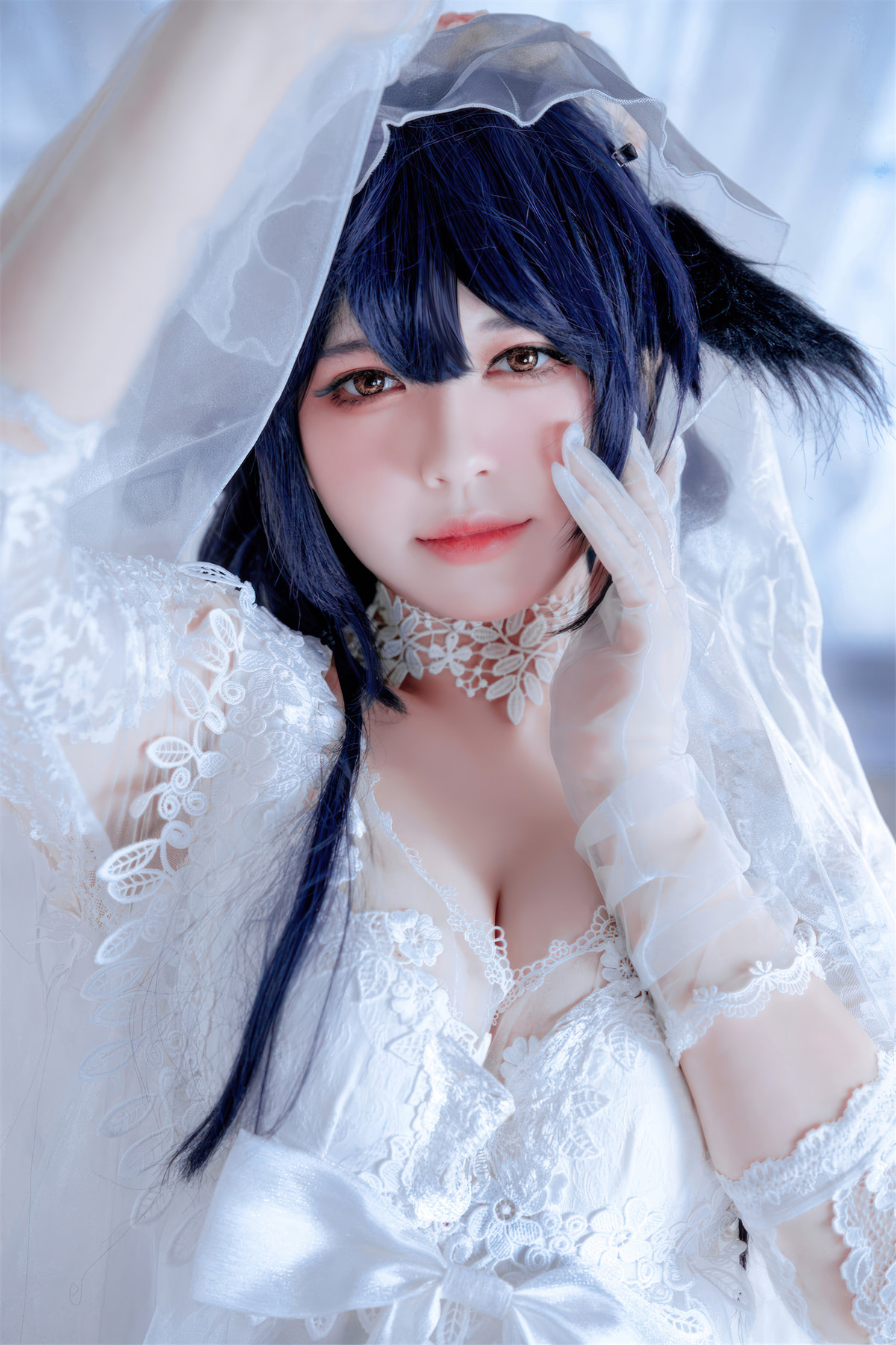 Cosplay 半半子Banbanko 碧蓝航线 吾妻花嫁