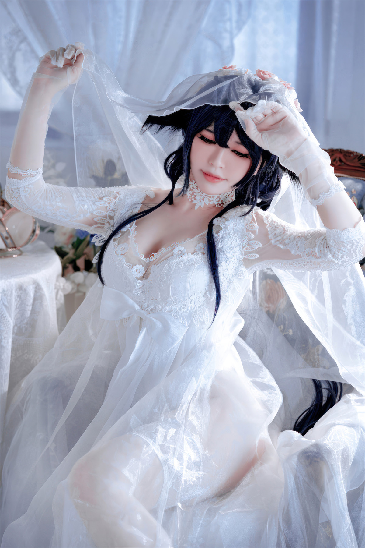 Cosplay 半半子Banbanko 碧蓝航线 吾妻花嫁