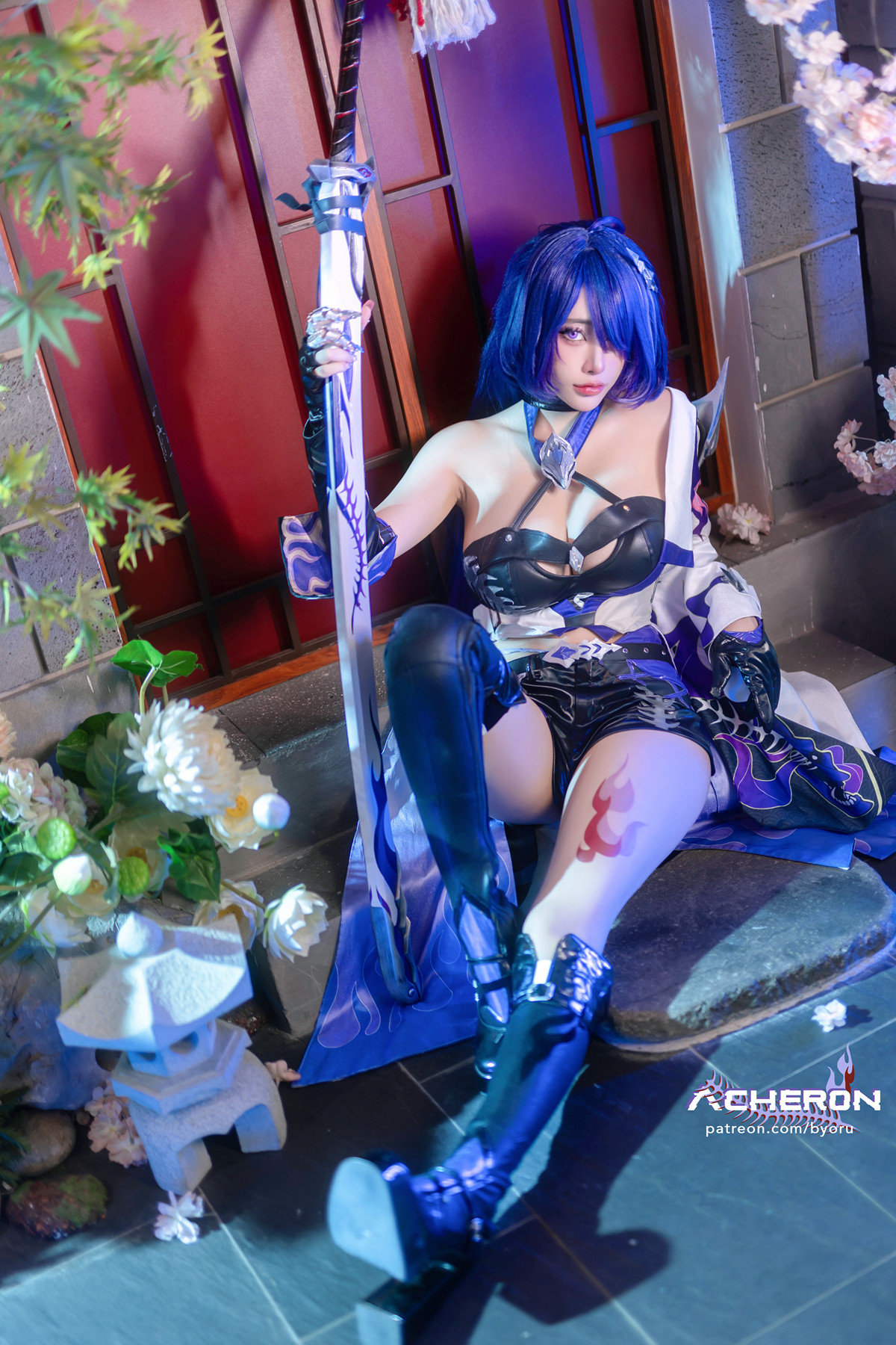 Cosplay 日本性感萝莉Byoru Acheron 黄泉（星铁）