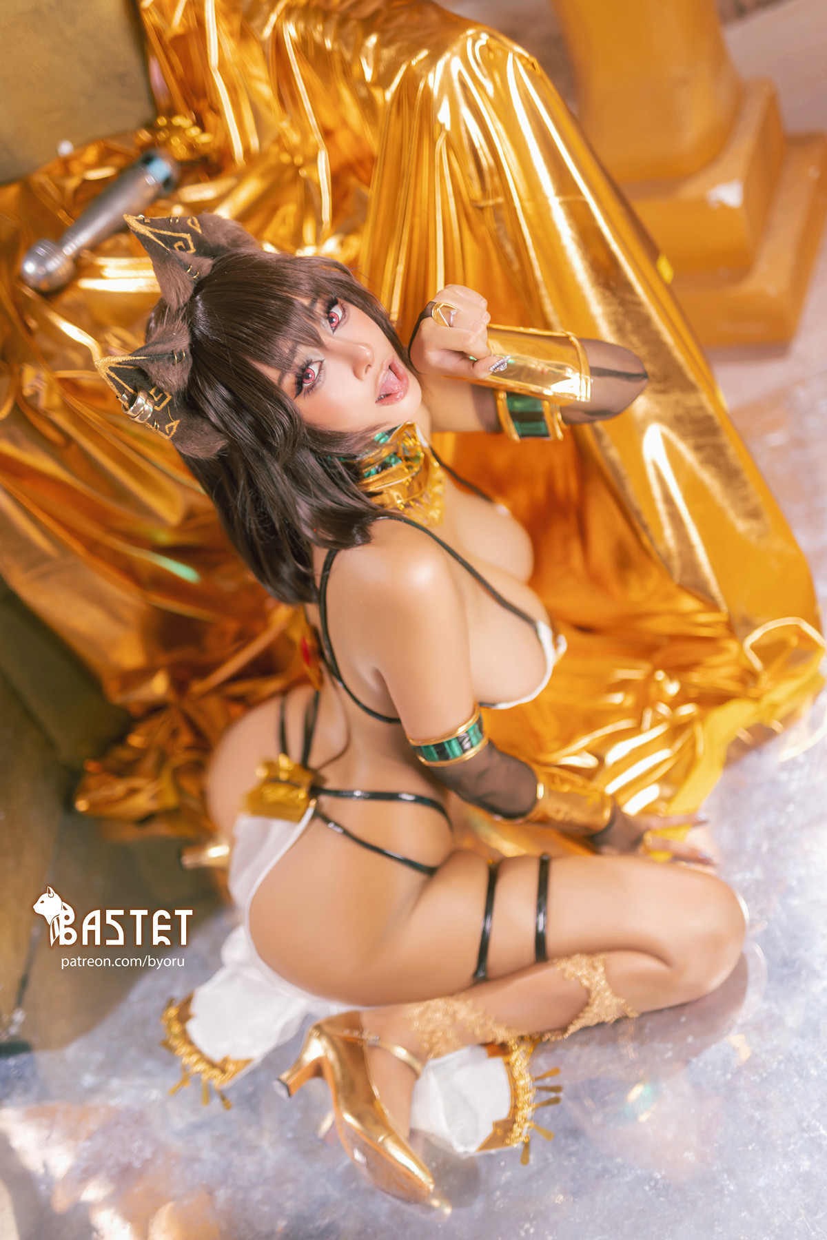 Cosplay 日本性感萝莉Byoru Bastet Houtengeki 巴斯泰托女神