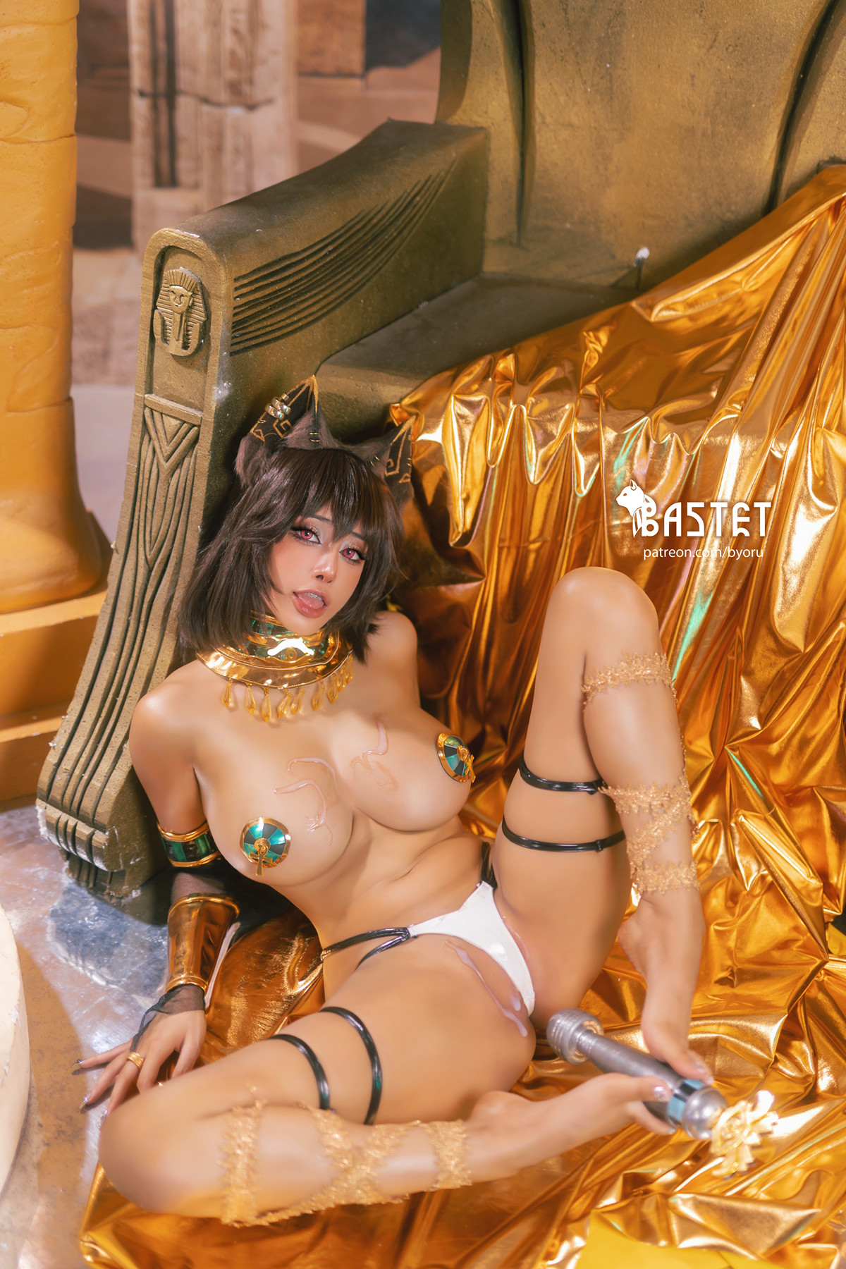 Cosplay 日本性感萝莉Byoru Bastet Houtengeki 巴斯泰托女神