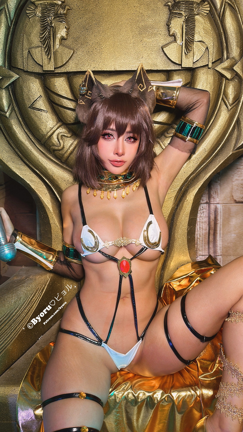 Cosplay 日本性感萝莉Byoru Bastet Houtengeki 巴斯泰托女神