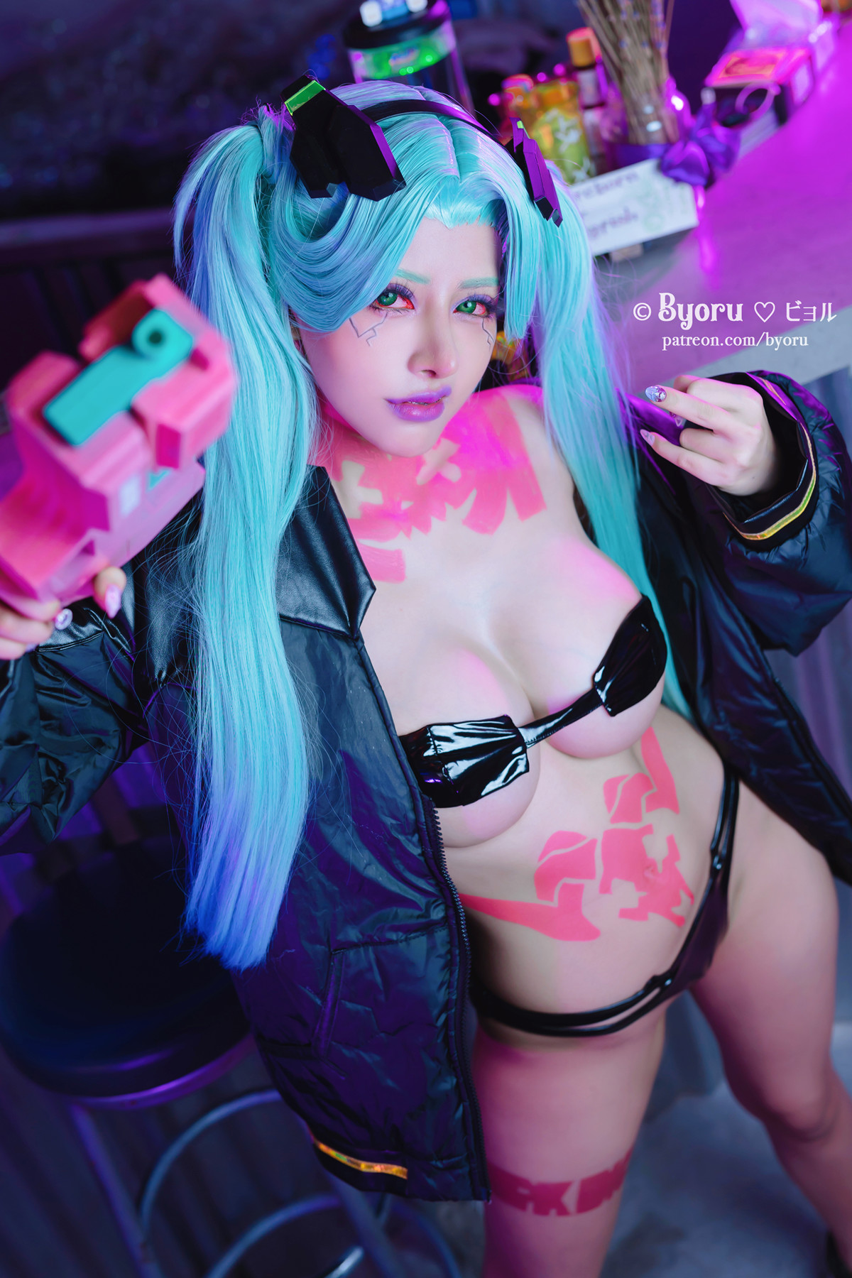 Cosplay 日本性感萝莉Byoru Cyberpunk Edgerunners