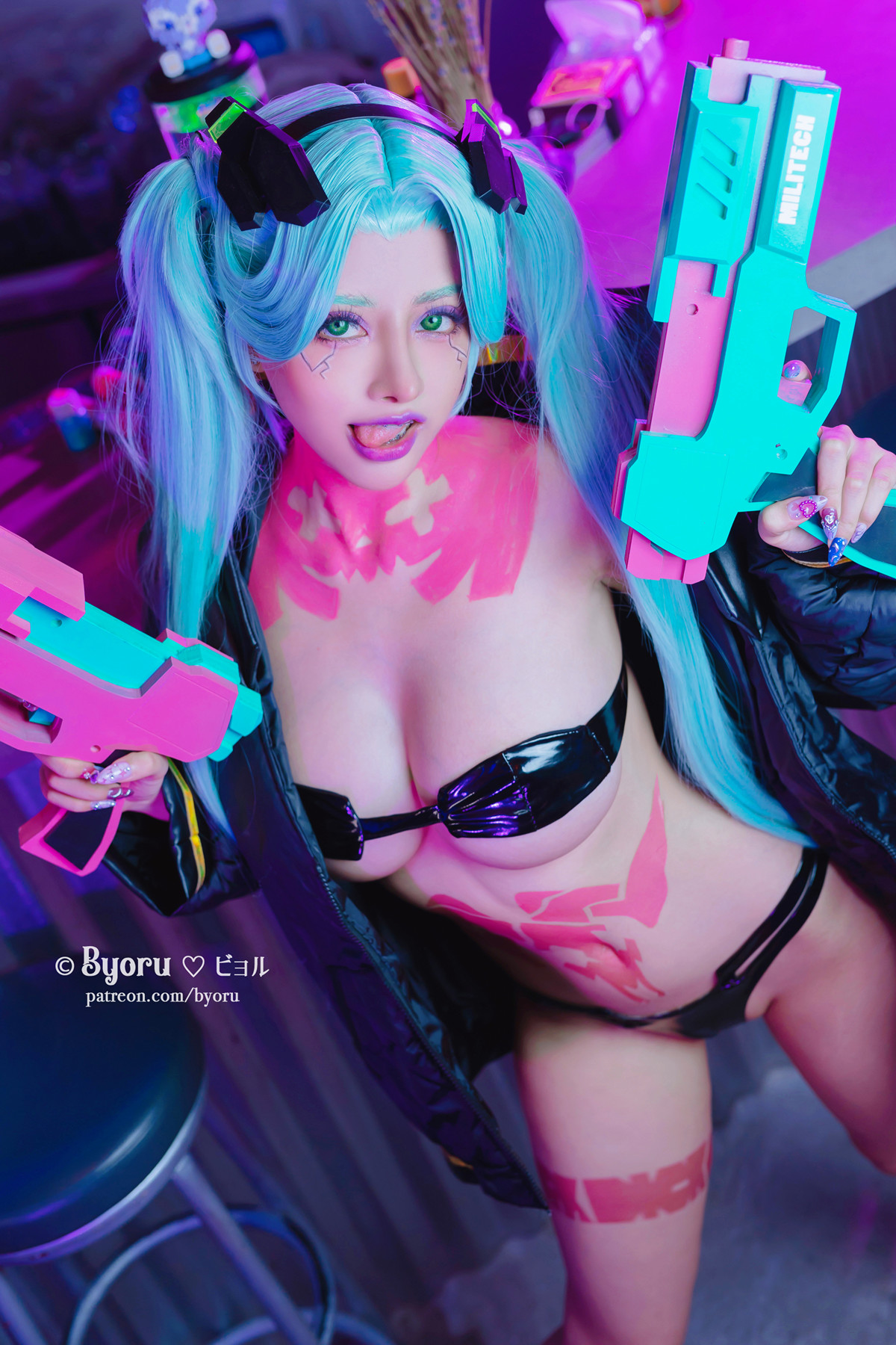 Cosplay 日本性感萝莉Byoru Cyberpunk Edgerunners