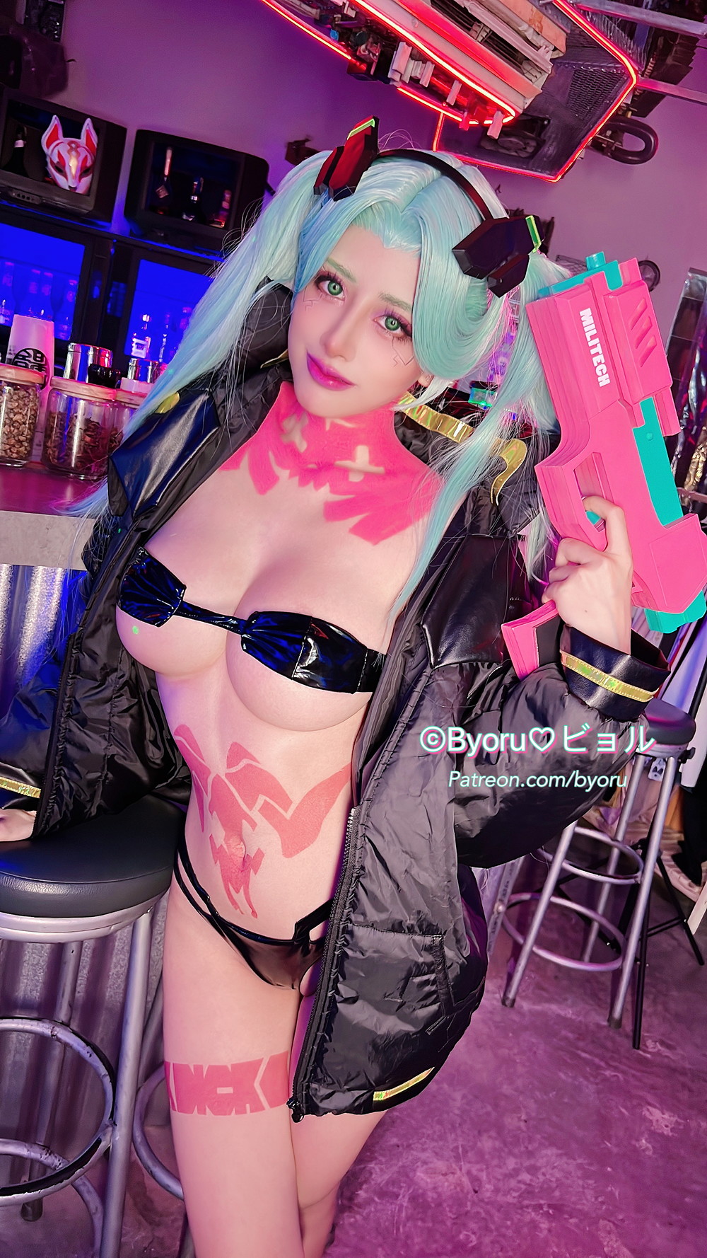 Cosplay 日本性感萝莉Byoru Cyberpunk Edgerunners