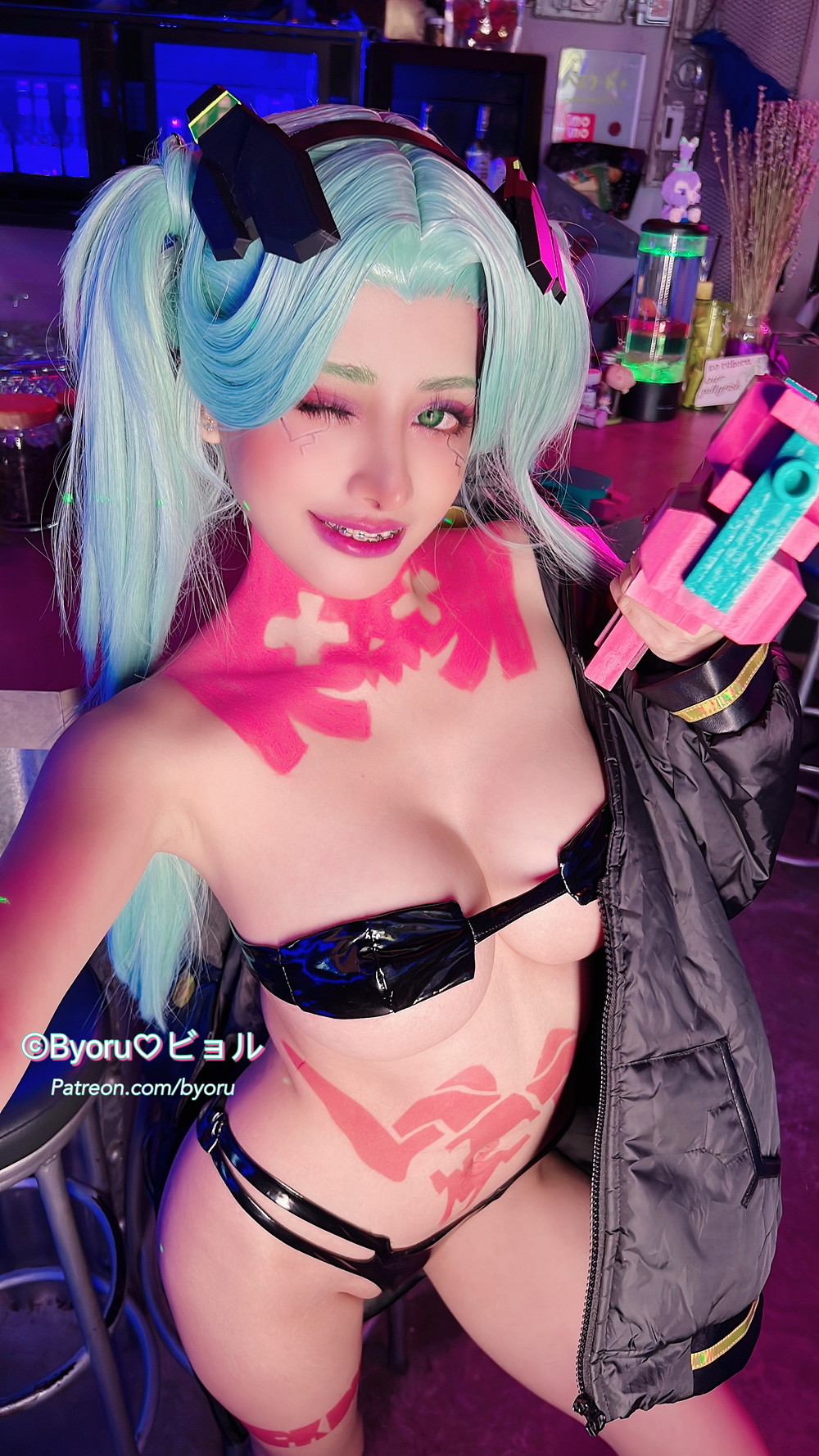 Cosplay 日本性感萝莉Byoru Cyberpunk Edgerunners