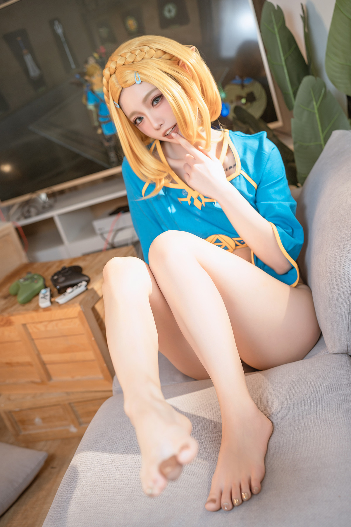 Cosplay 桃良阿宅 塞尔达 Zelda