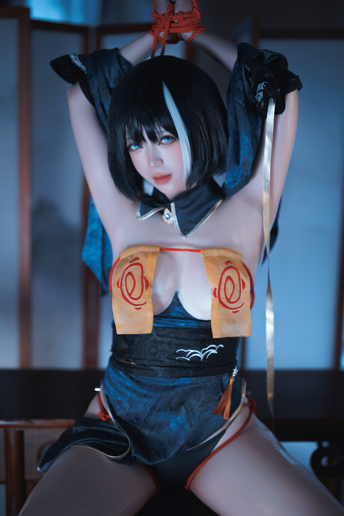 Cosplay 樱落酱w 碧蓝航线 华甲僵尸