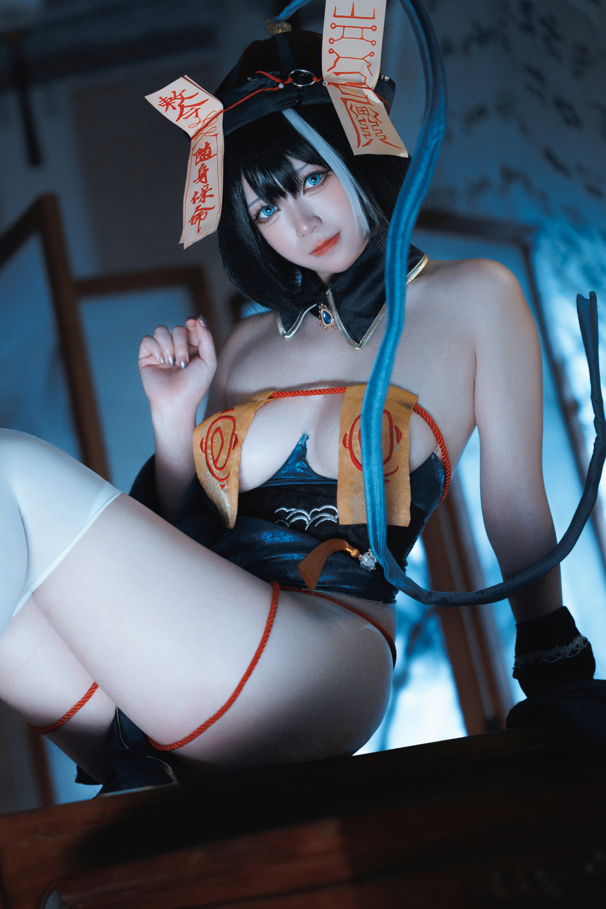 Cosplay 樱落酱w 碧蓝航线 华甲僵尸