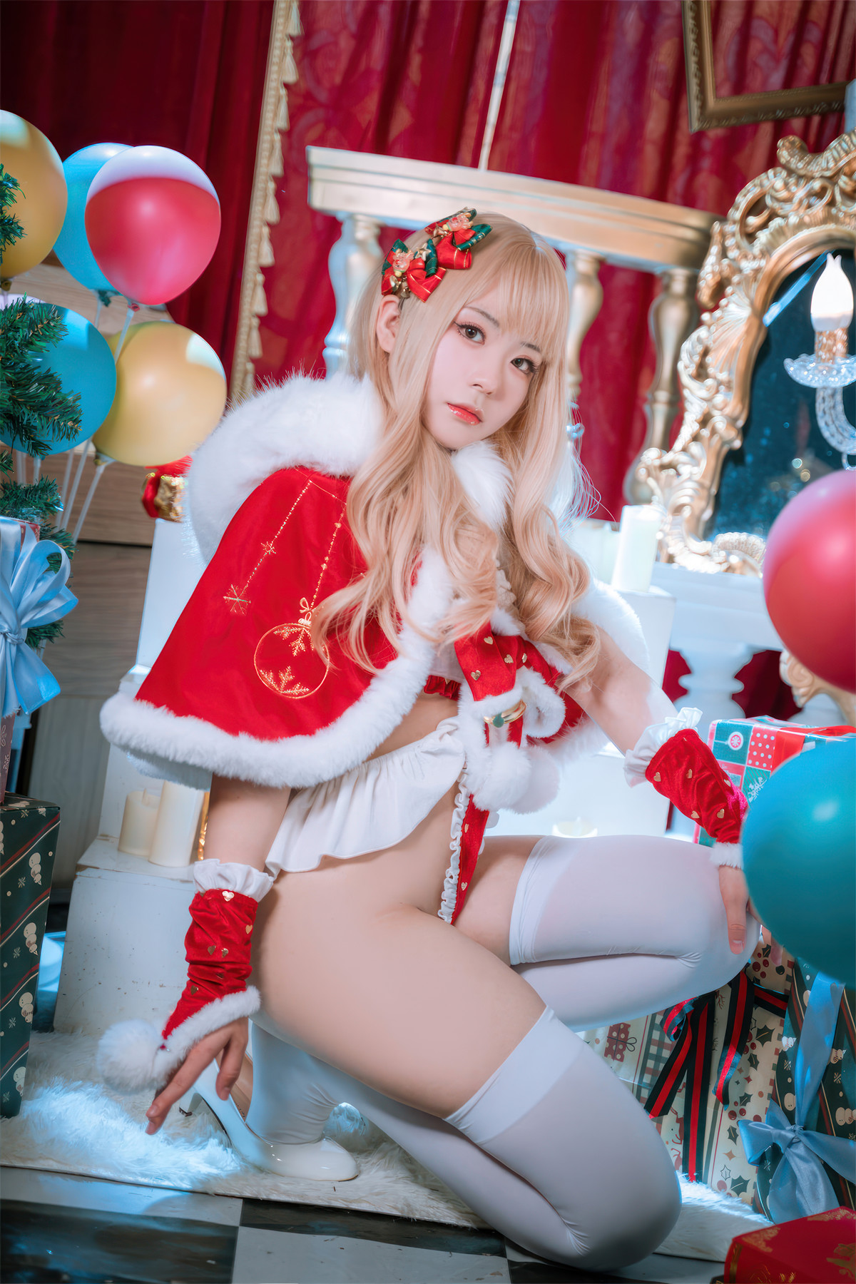 Cosplay 虎森森 圣诞精灵 Christmas