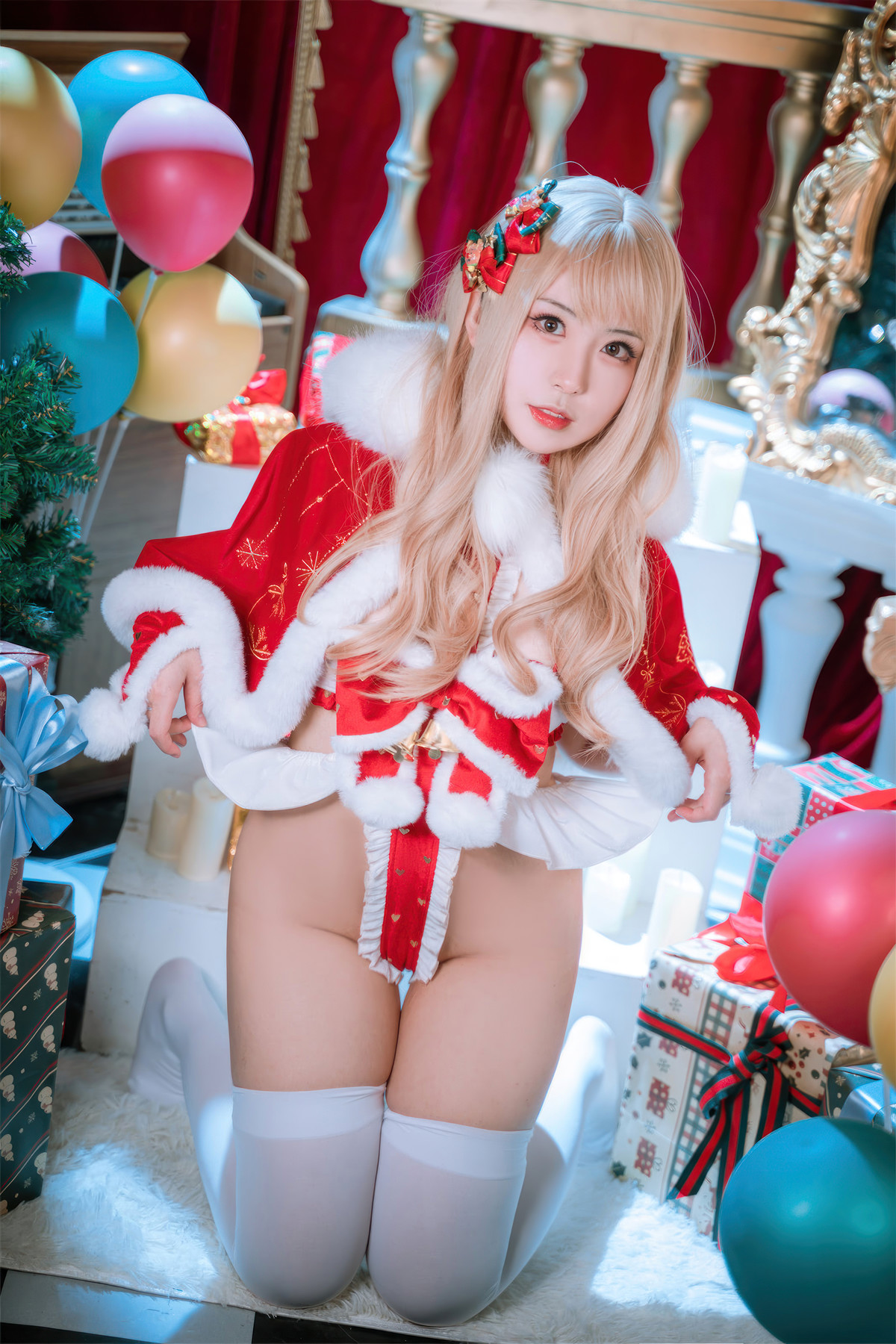 Cosplay 虎森森 圣诞精灵 Christmas