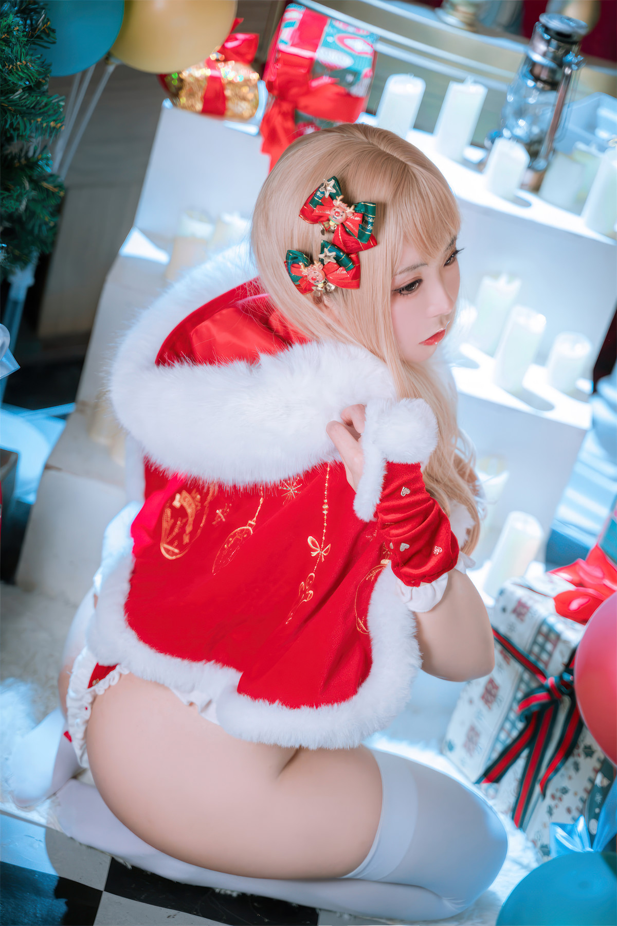 Cosplay 虎森森 圣诞精灵 Christmas