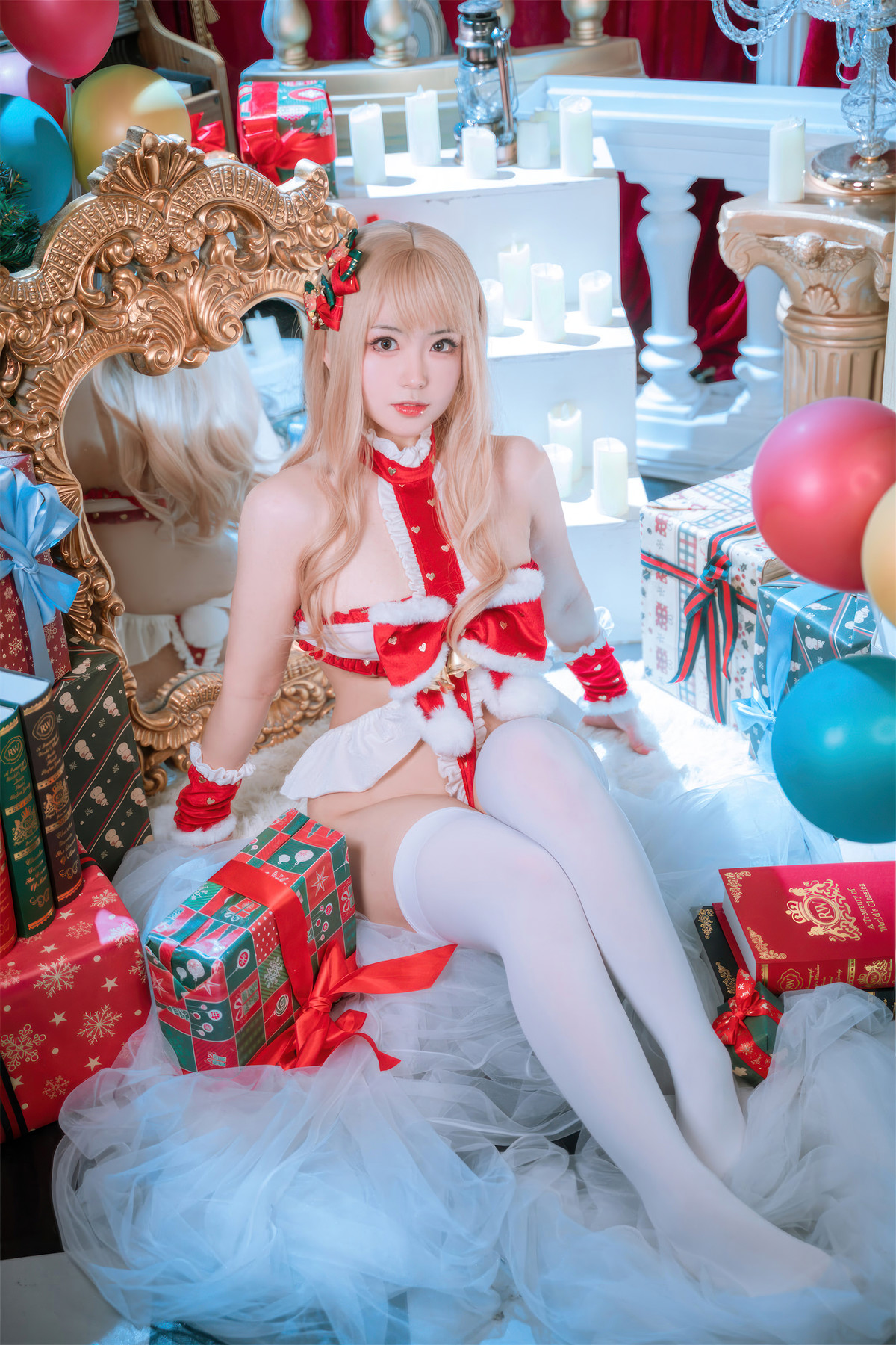 Cosplay 虎森森 圣诞精灵 Christmas