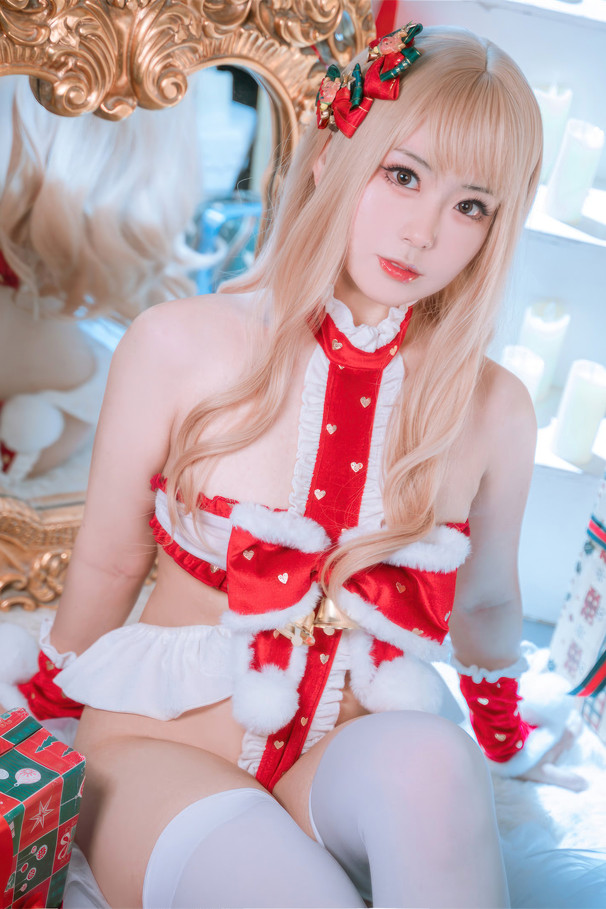 Cosplay 虎森森 圣诞精灵 Christmas