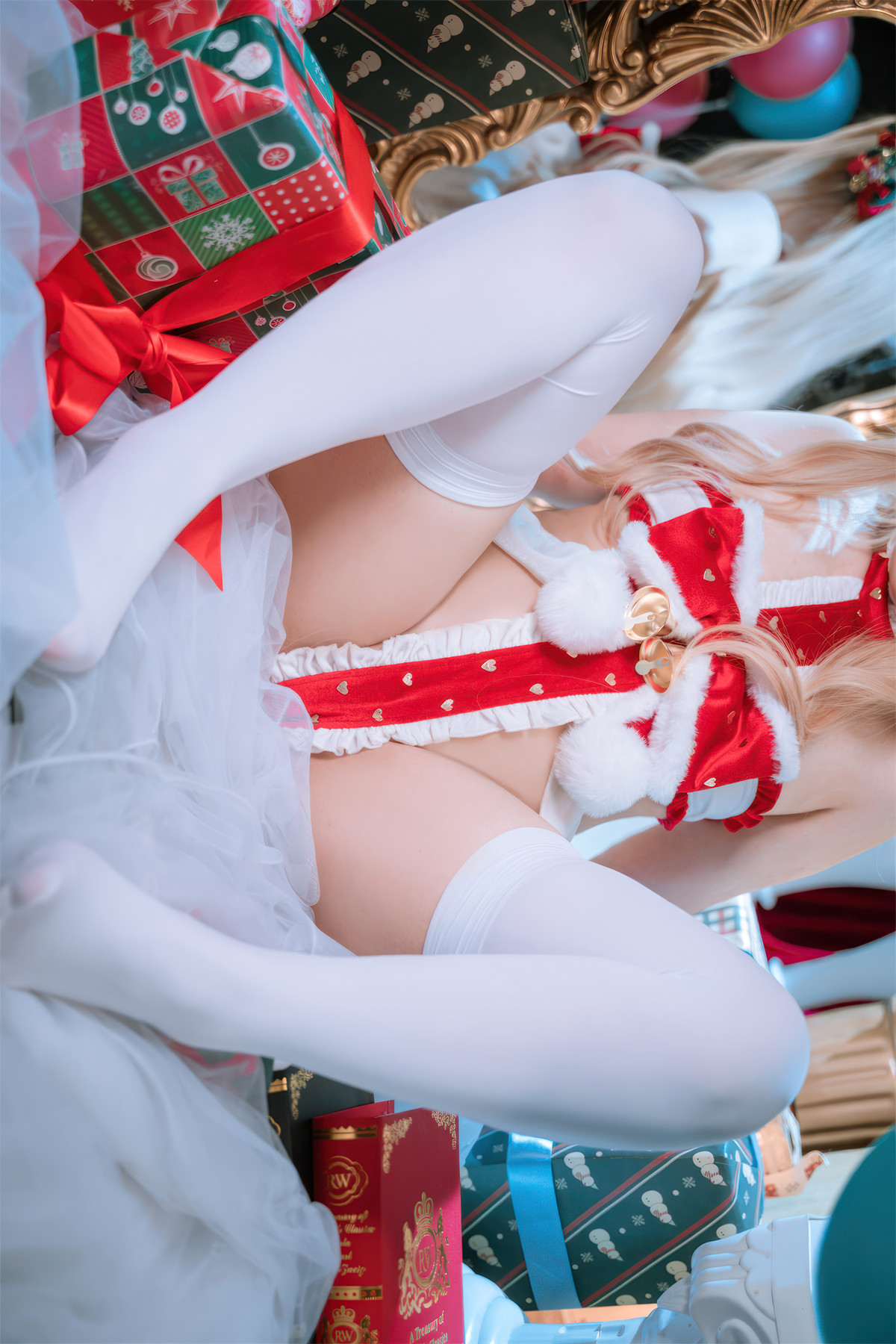 Cosplay 虎森森 圣诞精灵 Christmas