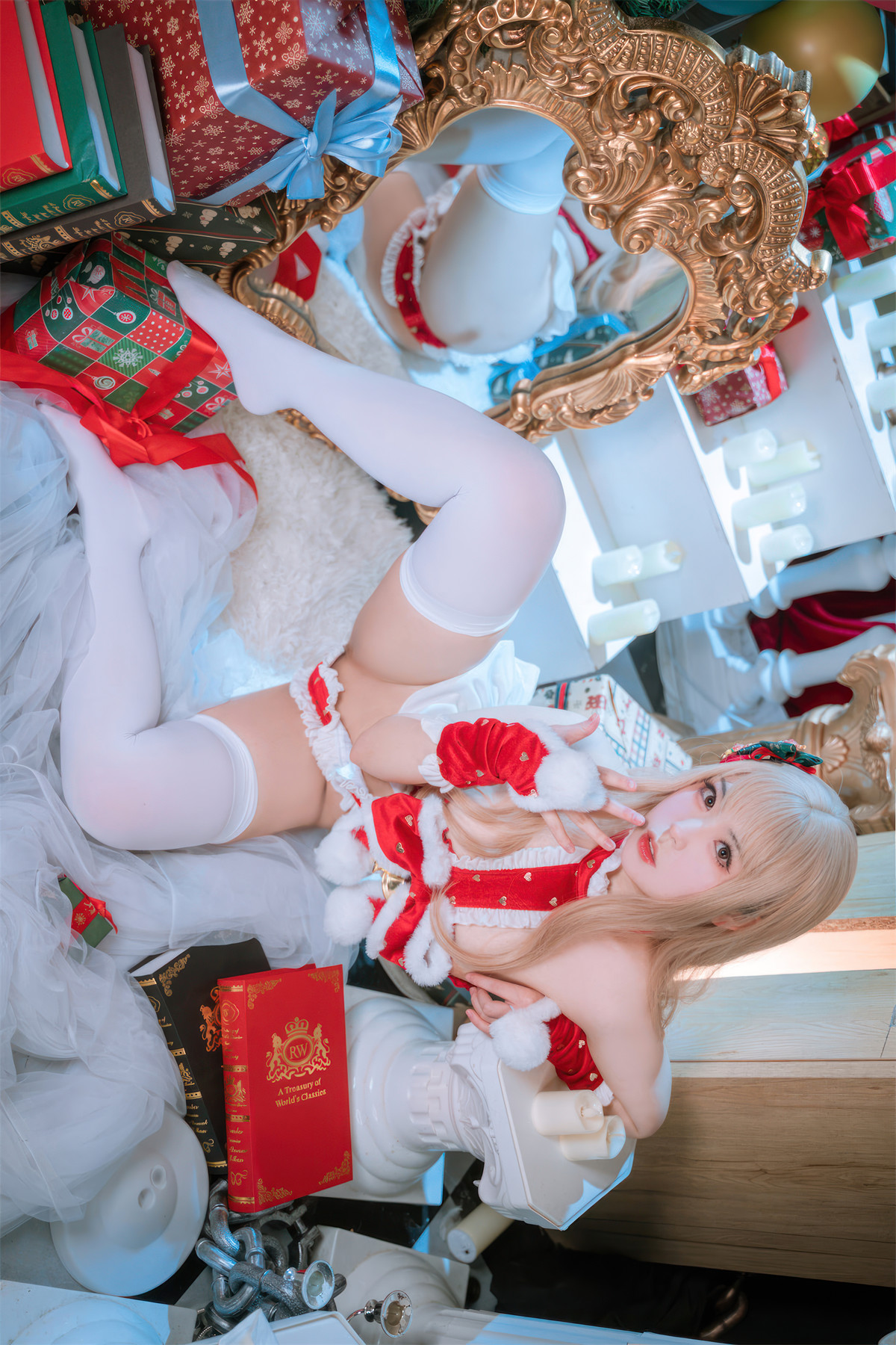 Cosplay 虎森森 圣诞精灵 Christmas