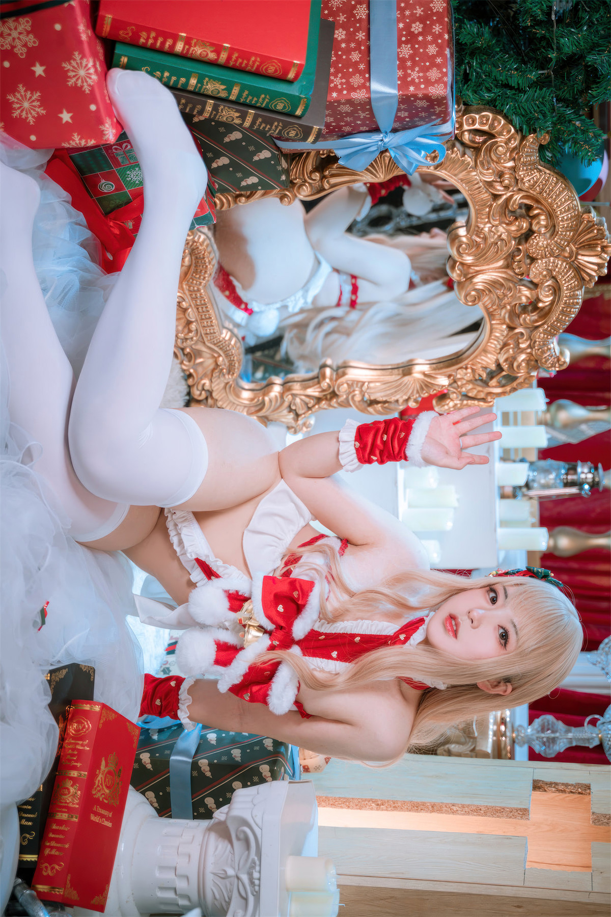 Cosplay 虎森森 圣诞精灵 Christmas