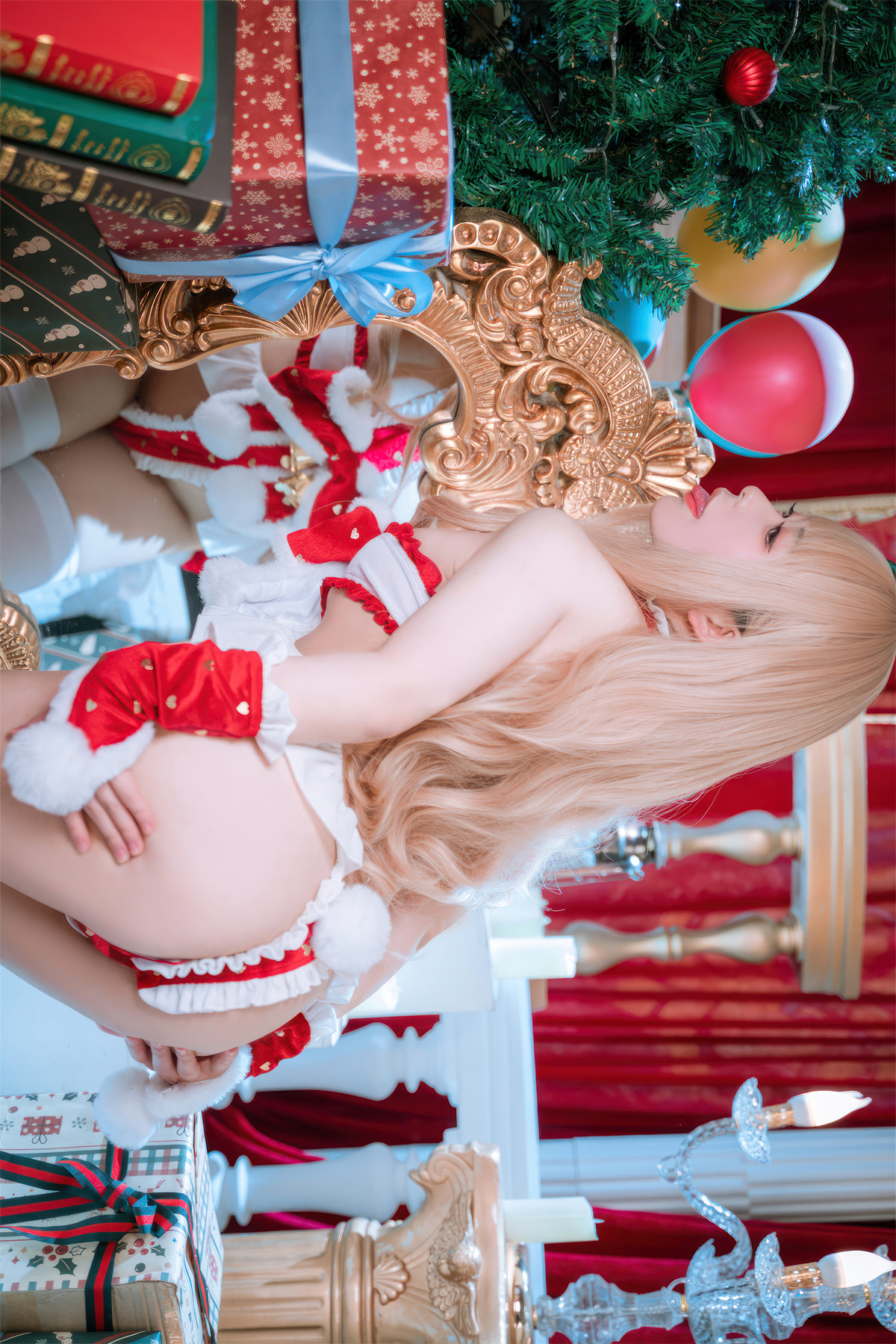 Cosplay 虎森森 圣诞精灵 Christmas