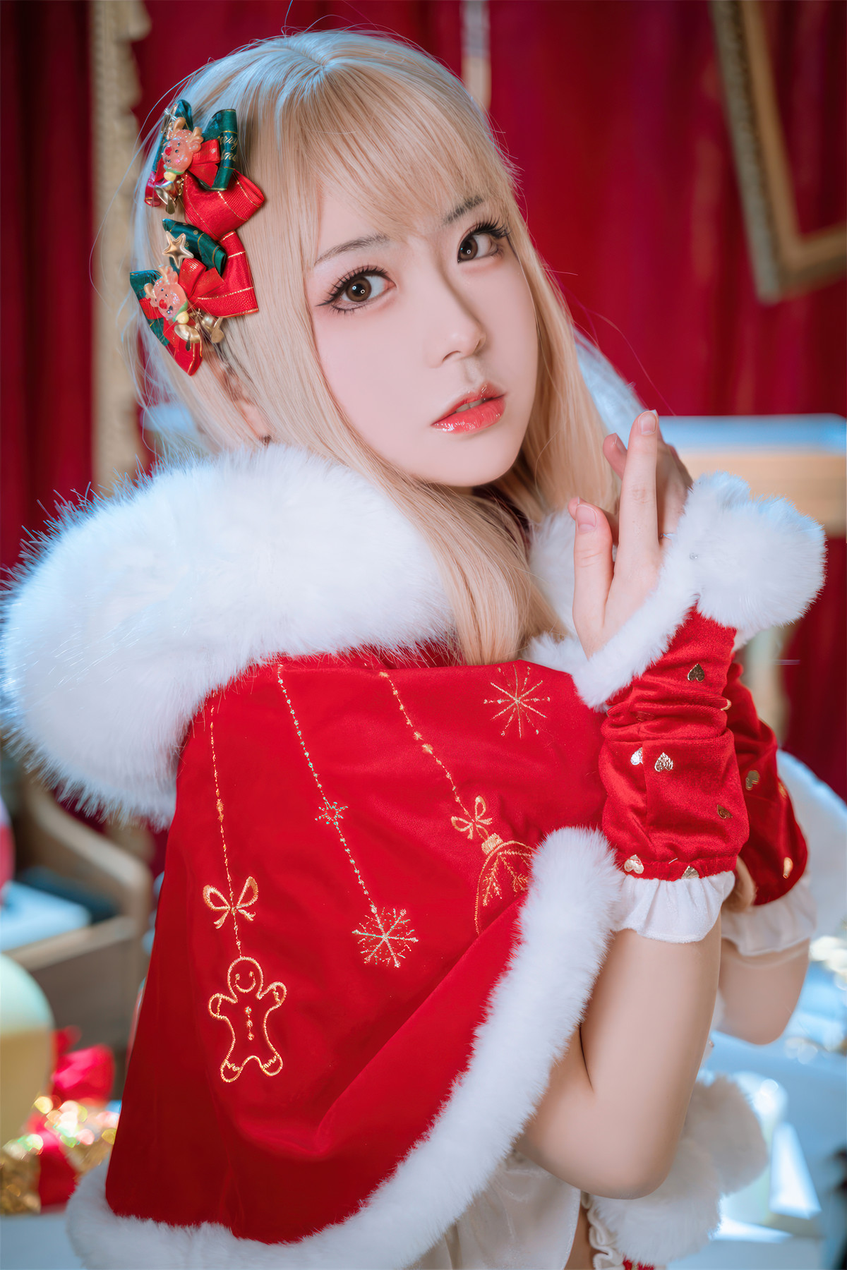 Cosplay 虎森森 圣诞精灵 Christmas