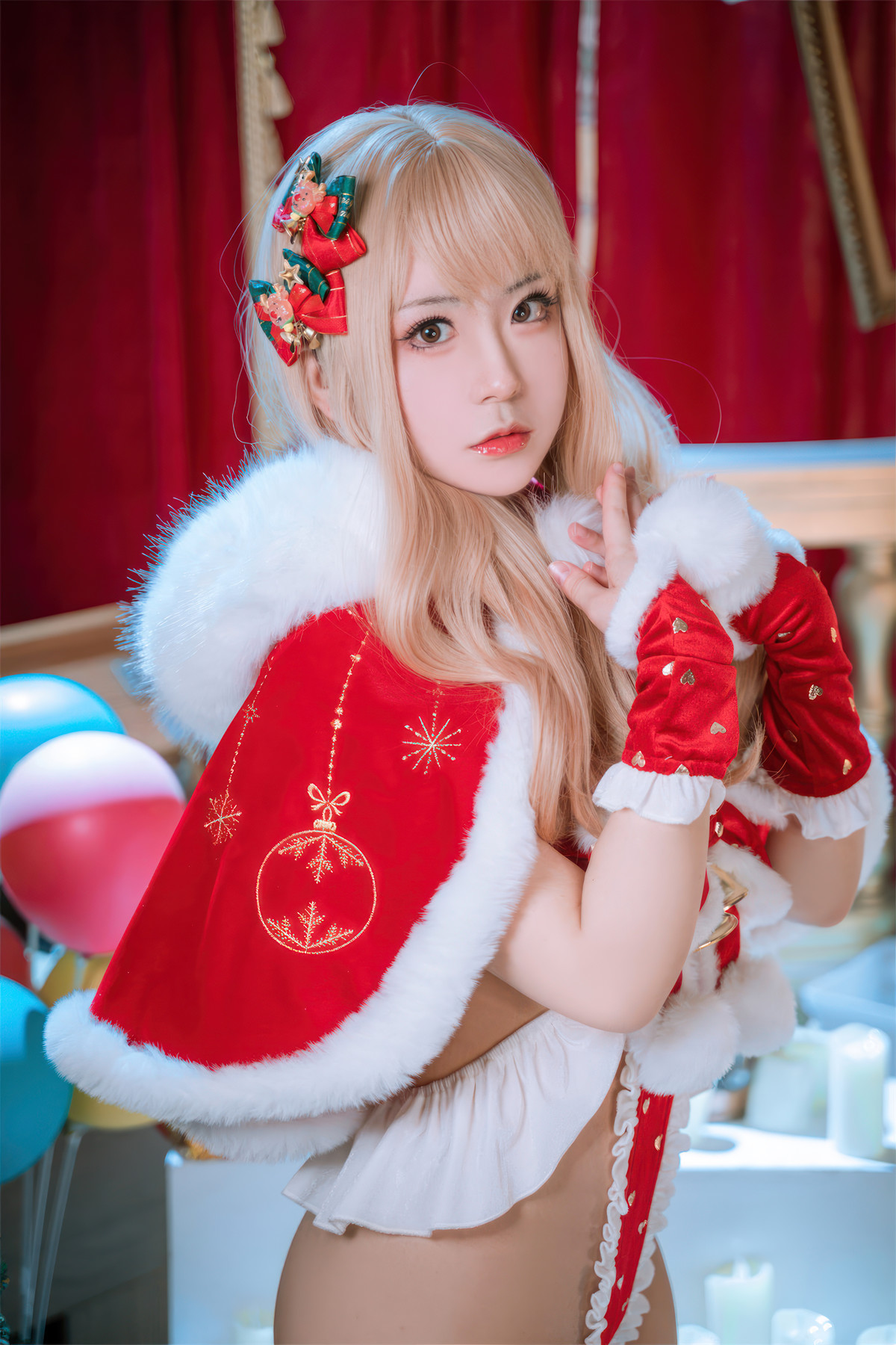 Cosplay 虎森森 圣诞精灵 Christmas