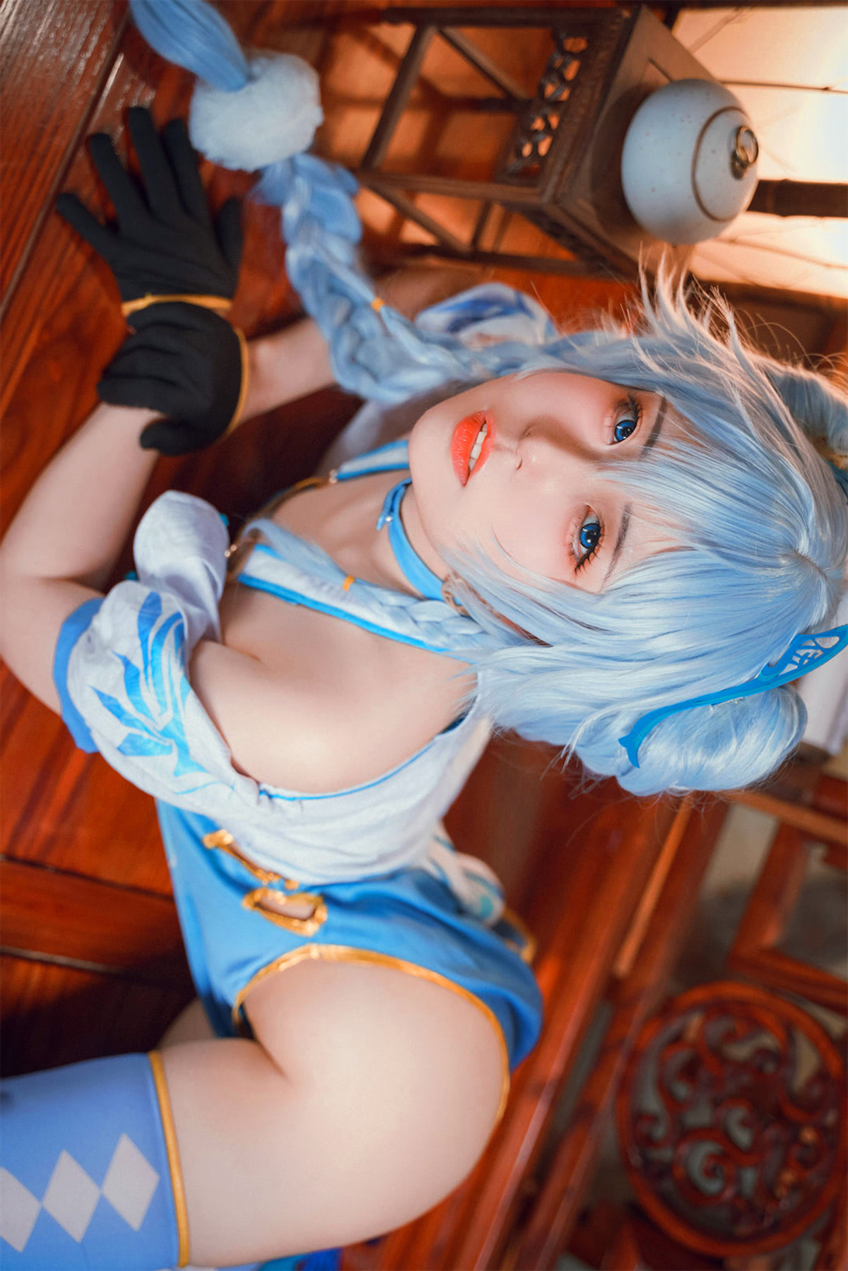 Cosplay 虎森森 少女前线 翠雀媚