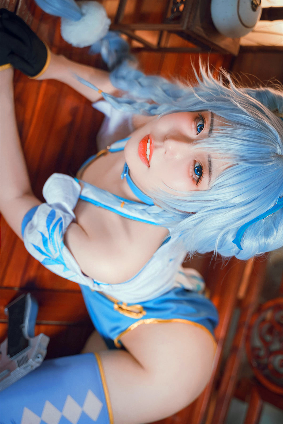 Cosplay 虎森森 少女前线 翠雀媚