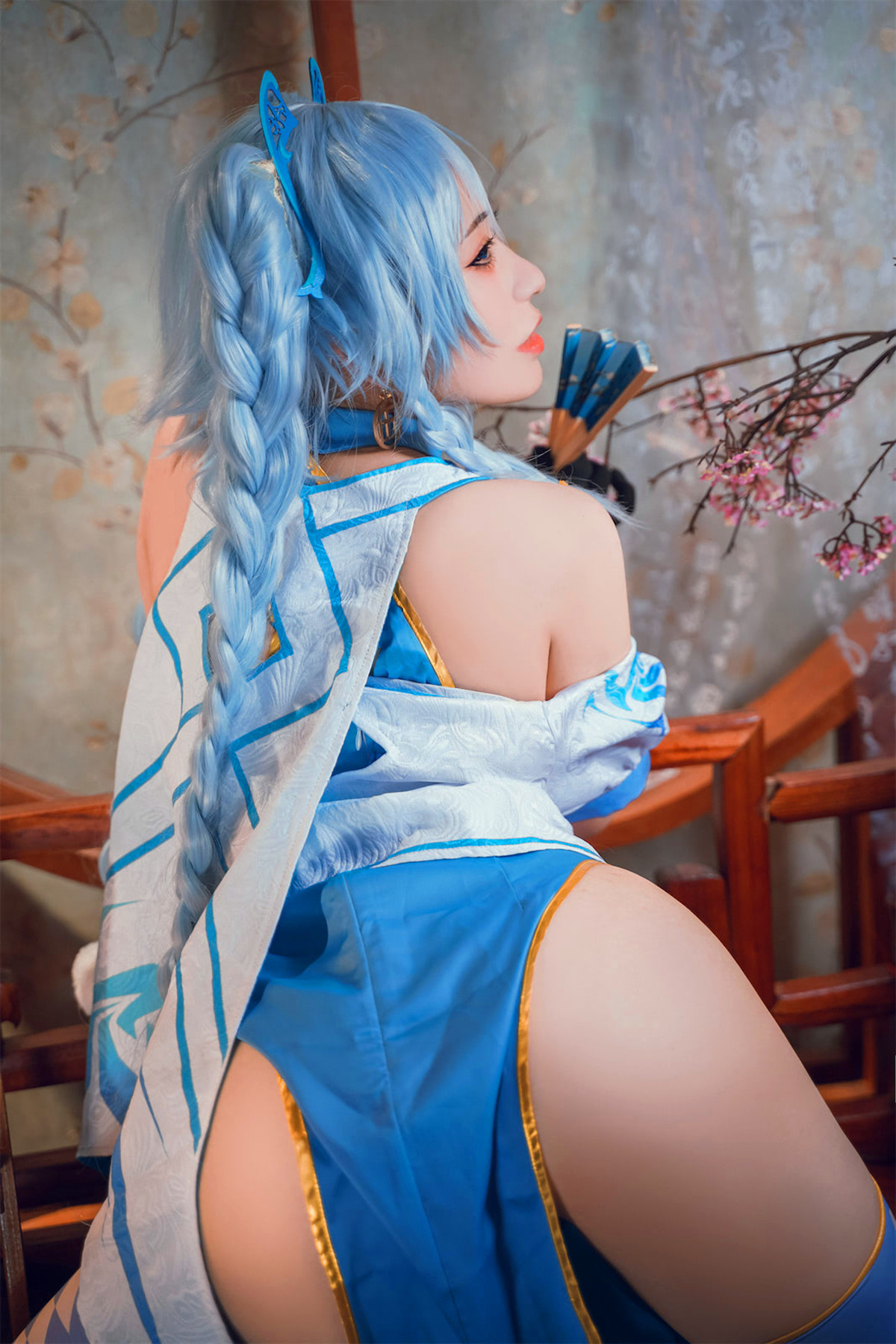 Cosplay 虎森森 少女前线 翠雀媚