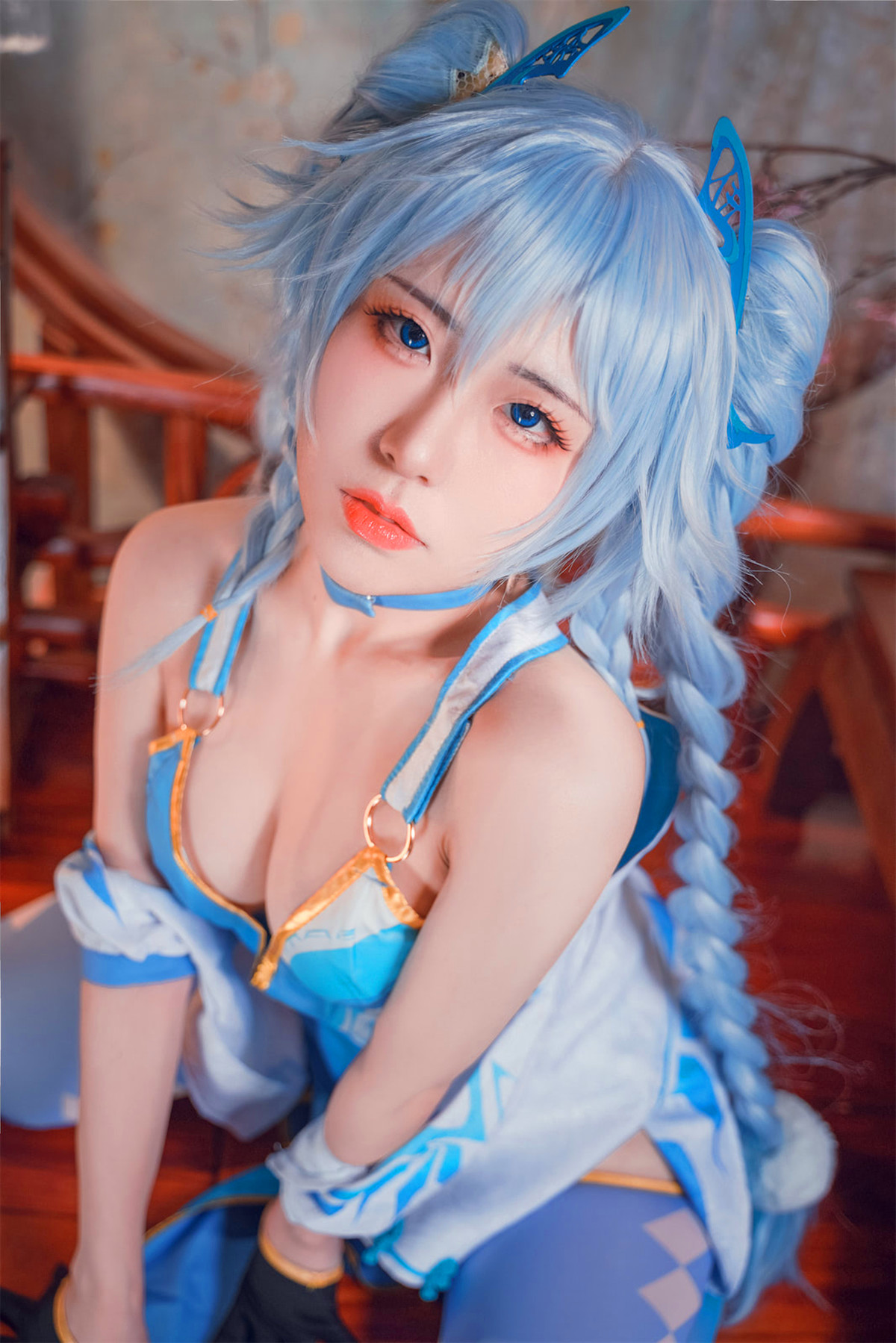 Cosplay 虎森森 少女前线 翠雀媚