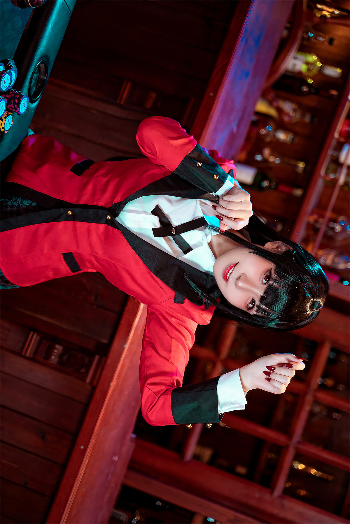 Cosplay 虎森森 蛇喰梦子 Jabami Yumeko