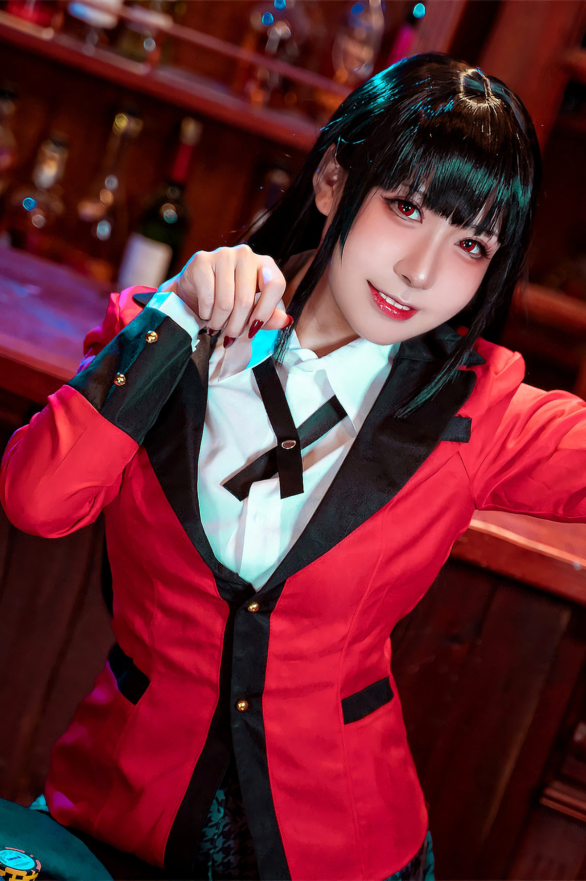 Cosplay 虎森森 蛇喰梦子 Jabami Yumeko