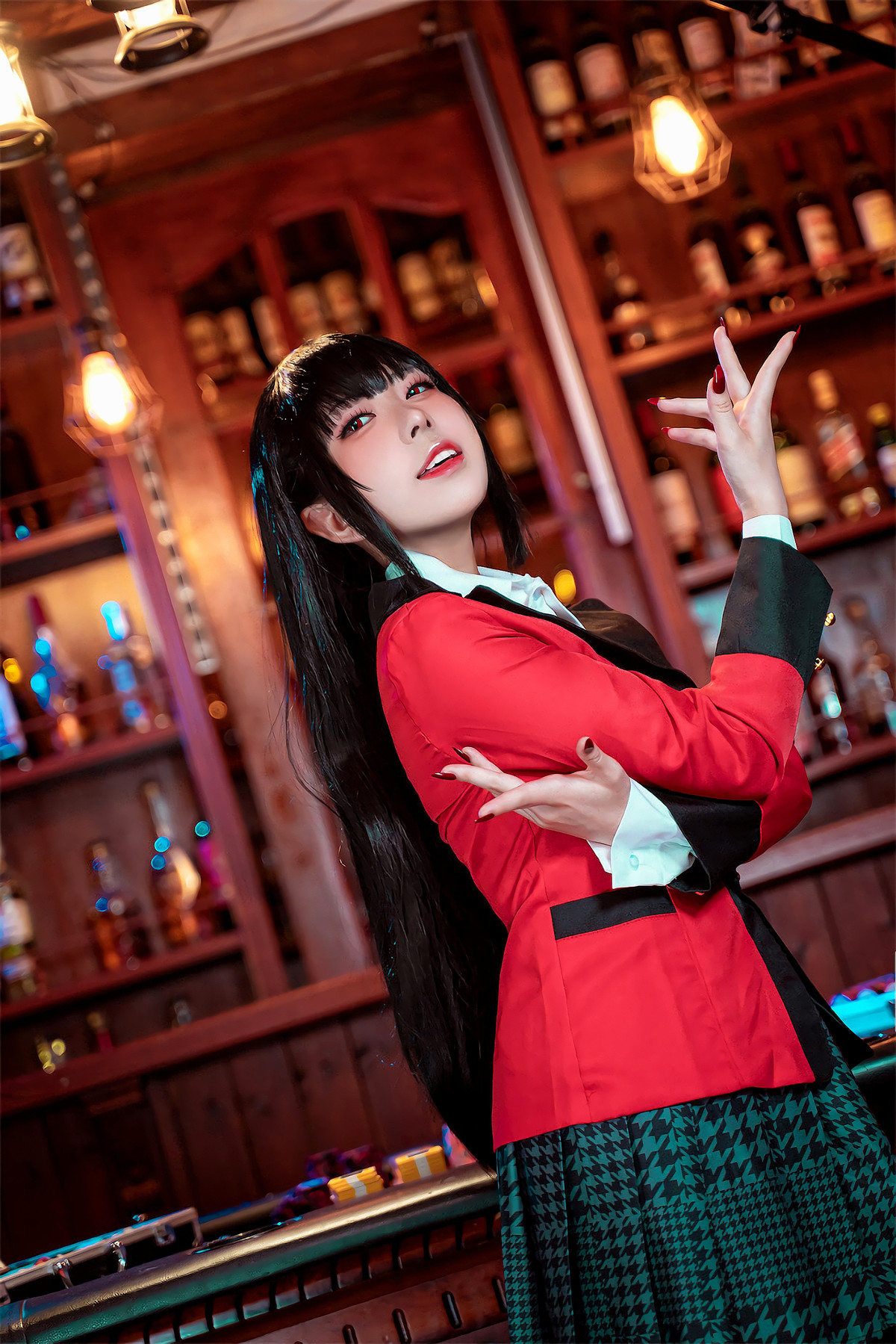 Cosplay 虎森森 蛇喰梦子 Jabami Yumeko