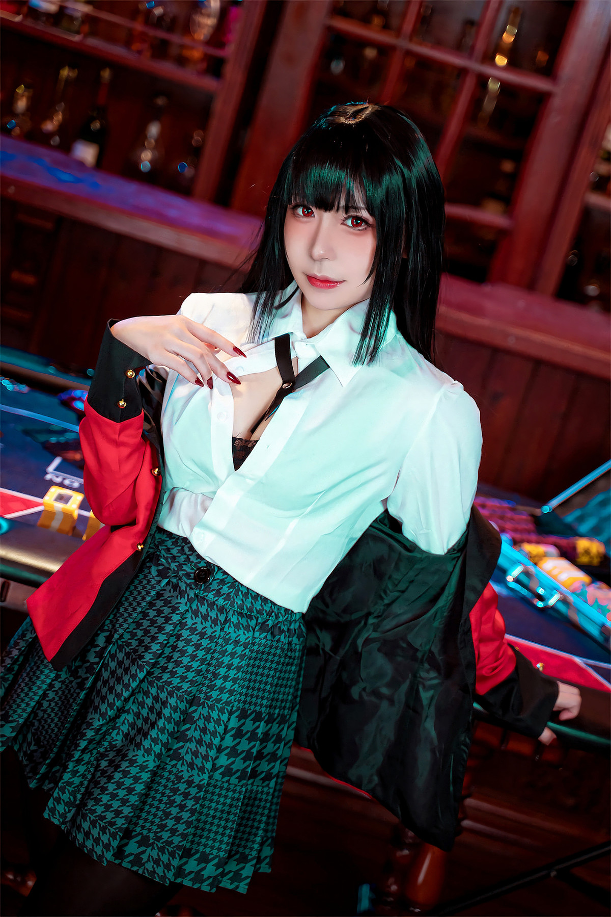 Cosplay 虎森森 蛇喰梦子 Jabami Yumeko