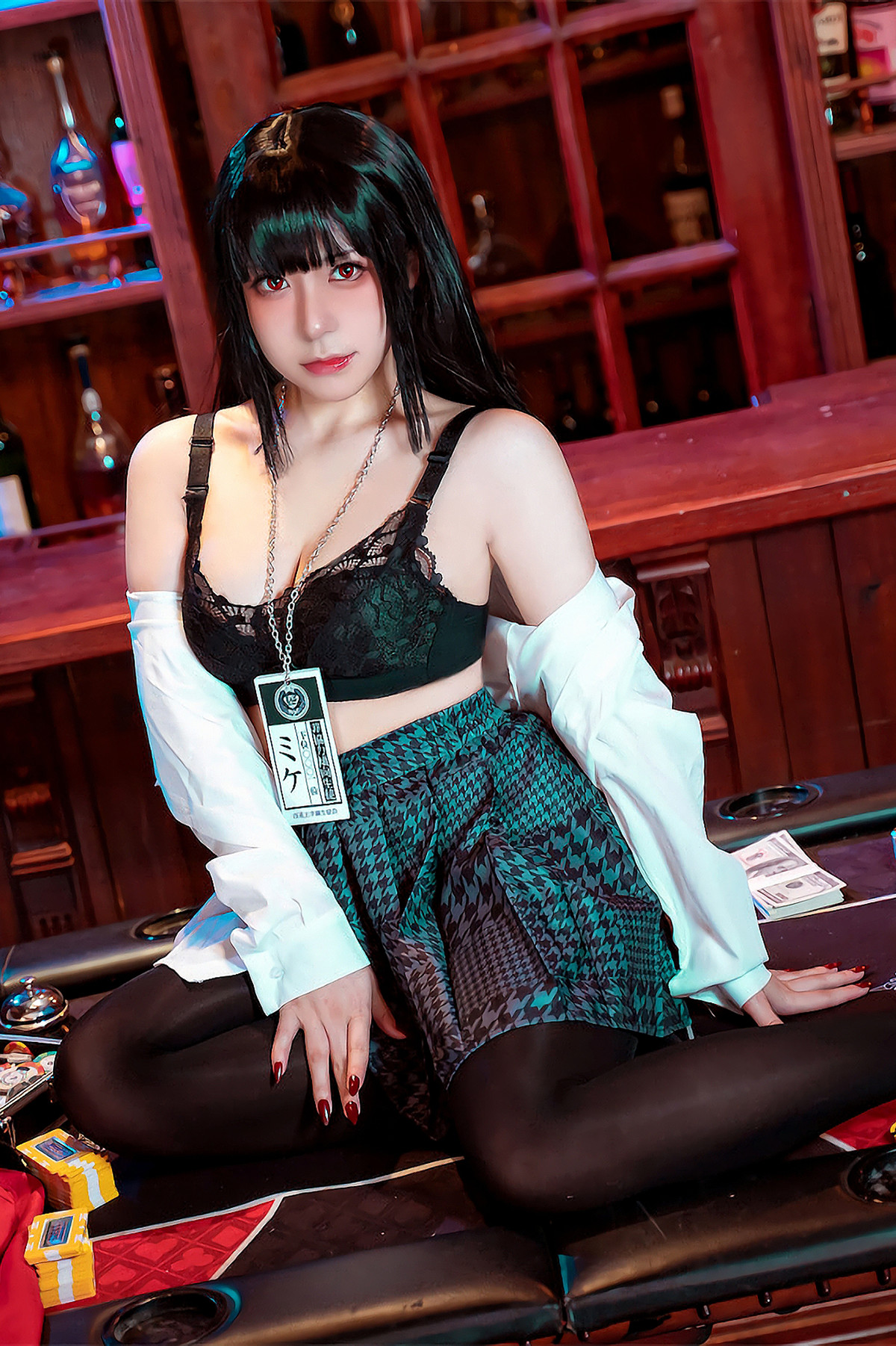 Cosplay 虎森森 蛇喰梦子 Jabami Yumeko