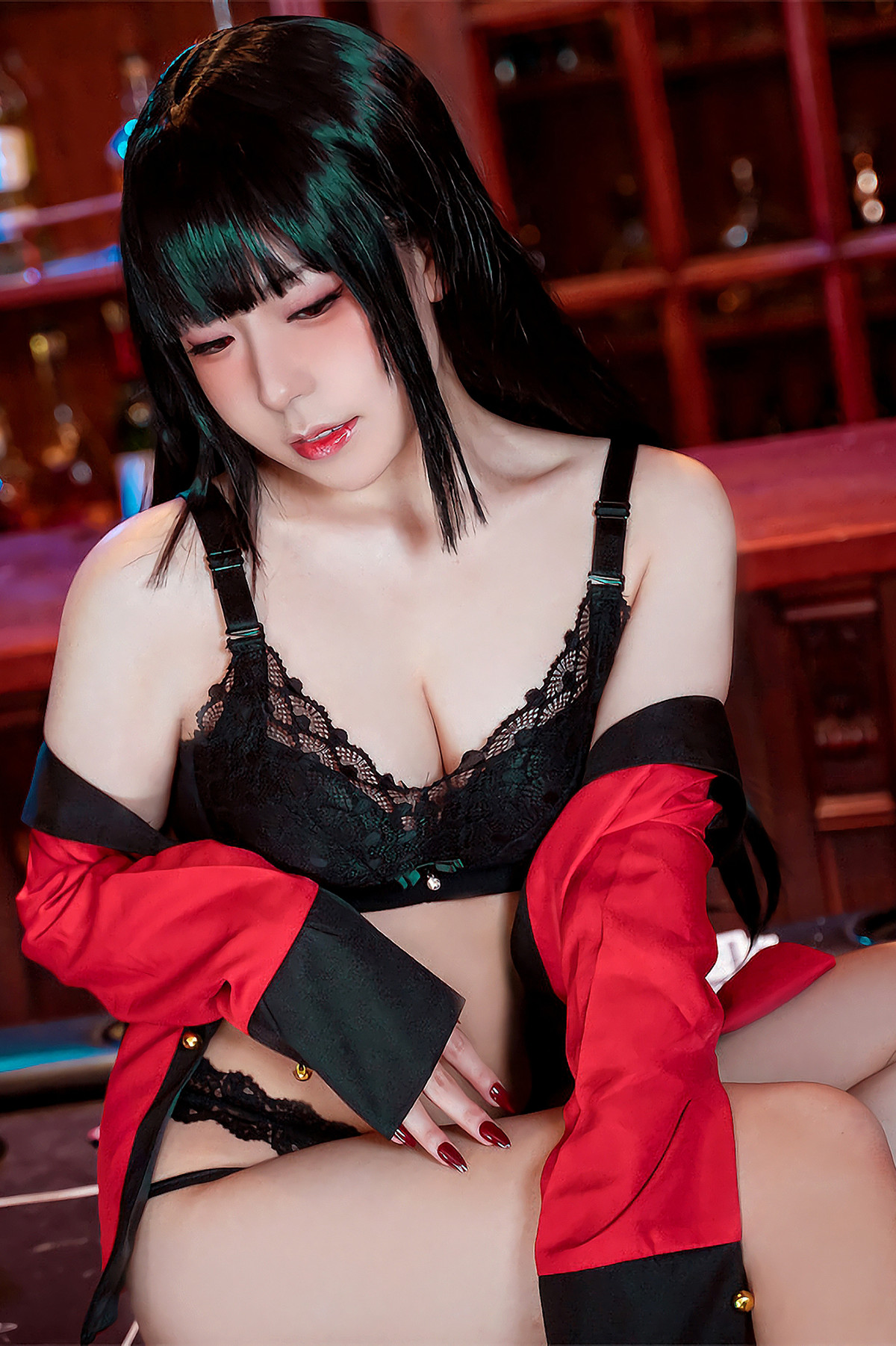 Cosplay 虎森森 蛇喰梦子 Jabami Yumeko