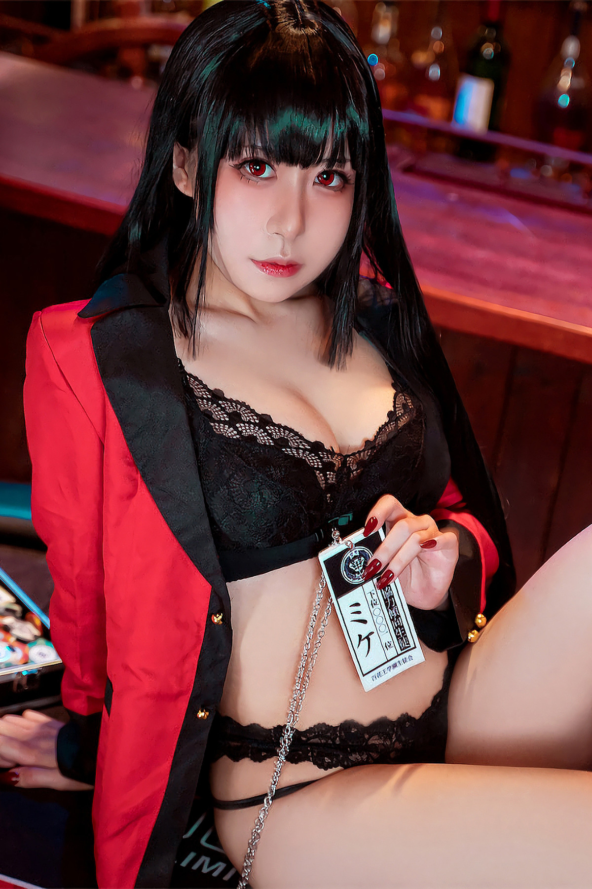 Cosplay 虎森森 蛇喰梦子 Jabami Yumeko