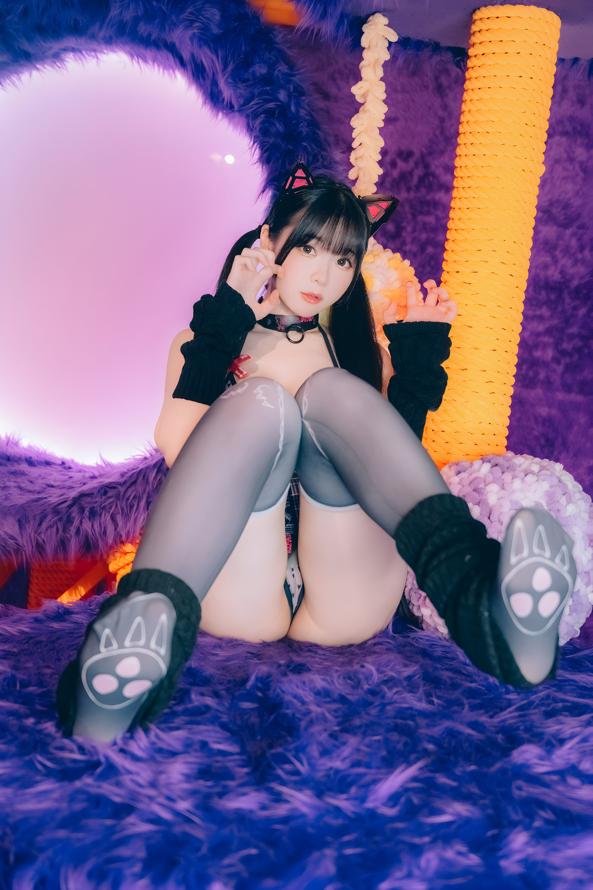 Cosplay 霜月shimo Cyber Shimo サイバー シモ Set.01