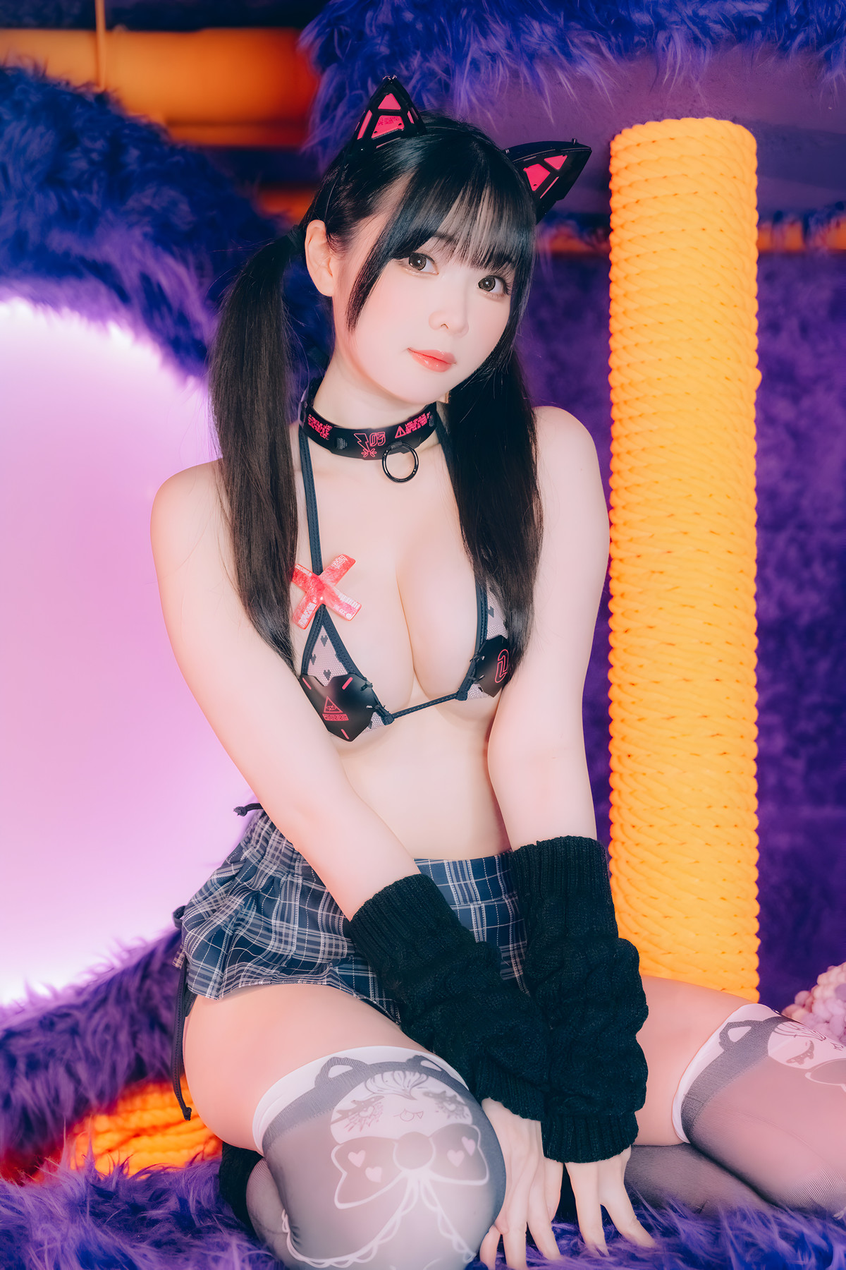 Cosplay 霜月shimo Cyber Shimo サイバー シモ Set.01