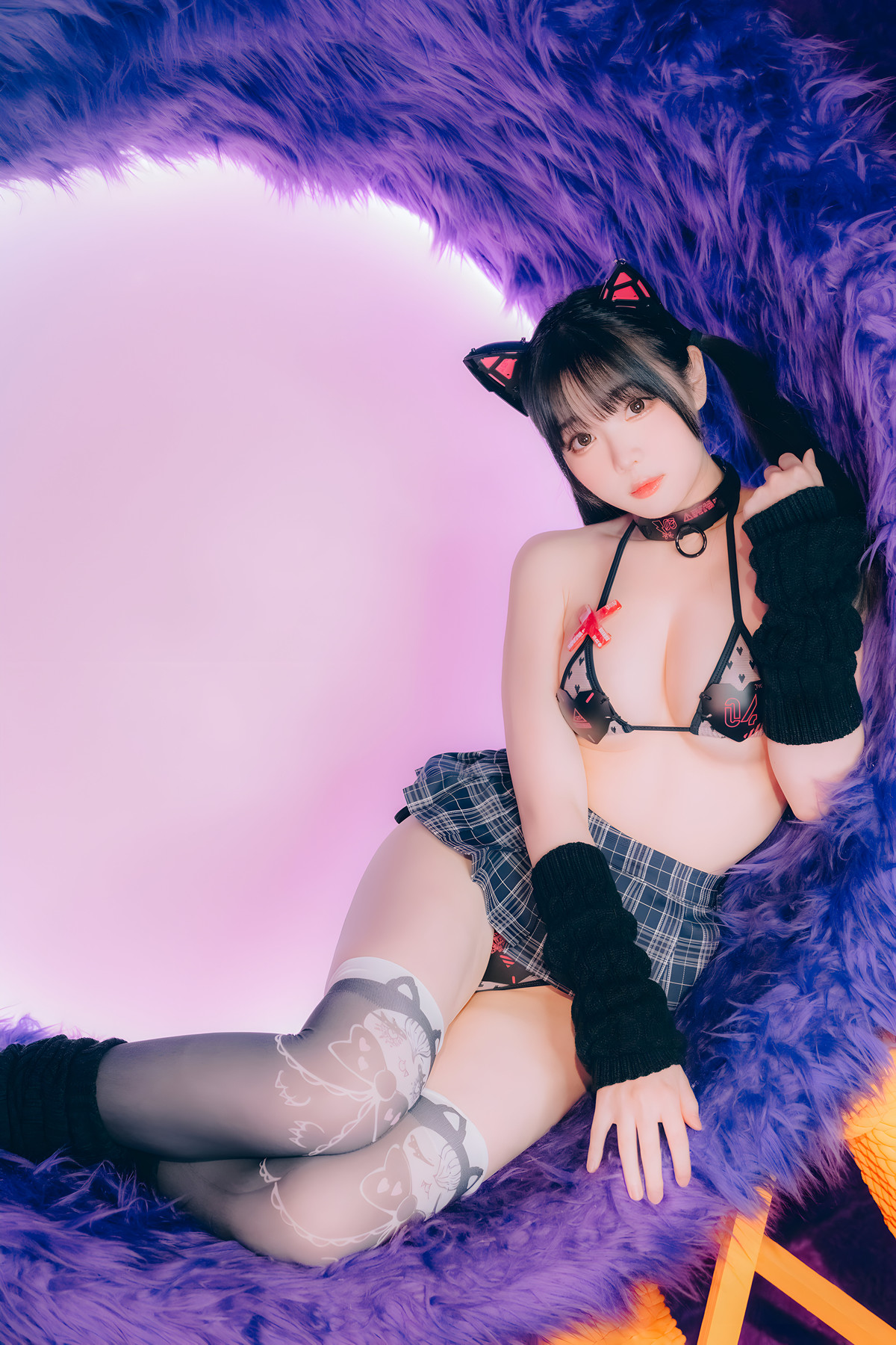 Cosplay 霜月shimo Cyber Shimo サイバー シモ Set.01