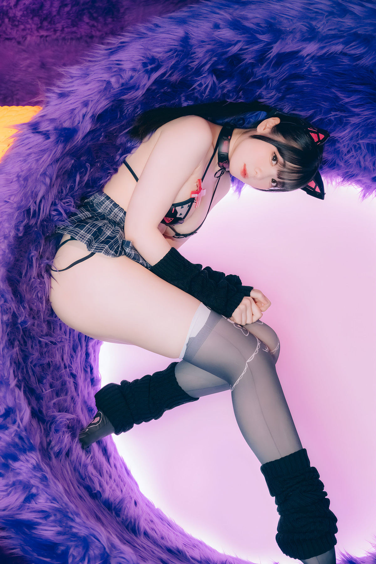 Cosplay 霜月shimo Cyber Shimo サイバー シモ Set.01