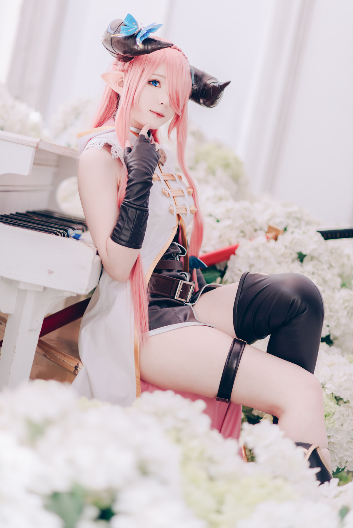 Cosplay 霜月shimo 碧蓝幻想 娜尔梅亚 Set.02