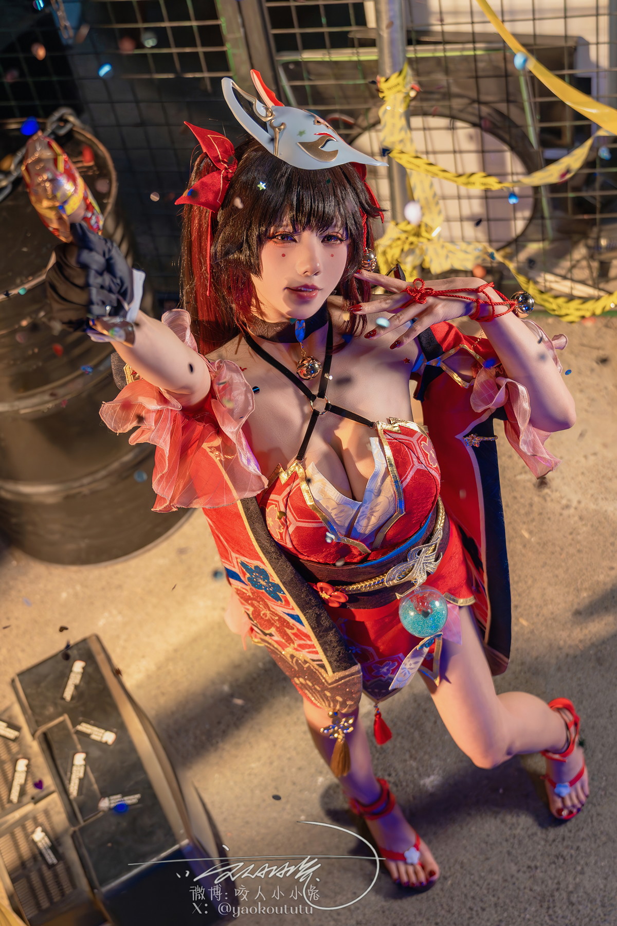 Cosplay 黏黏团子兔 星穹铁道-花火