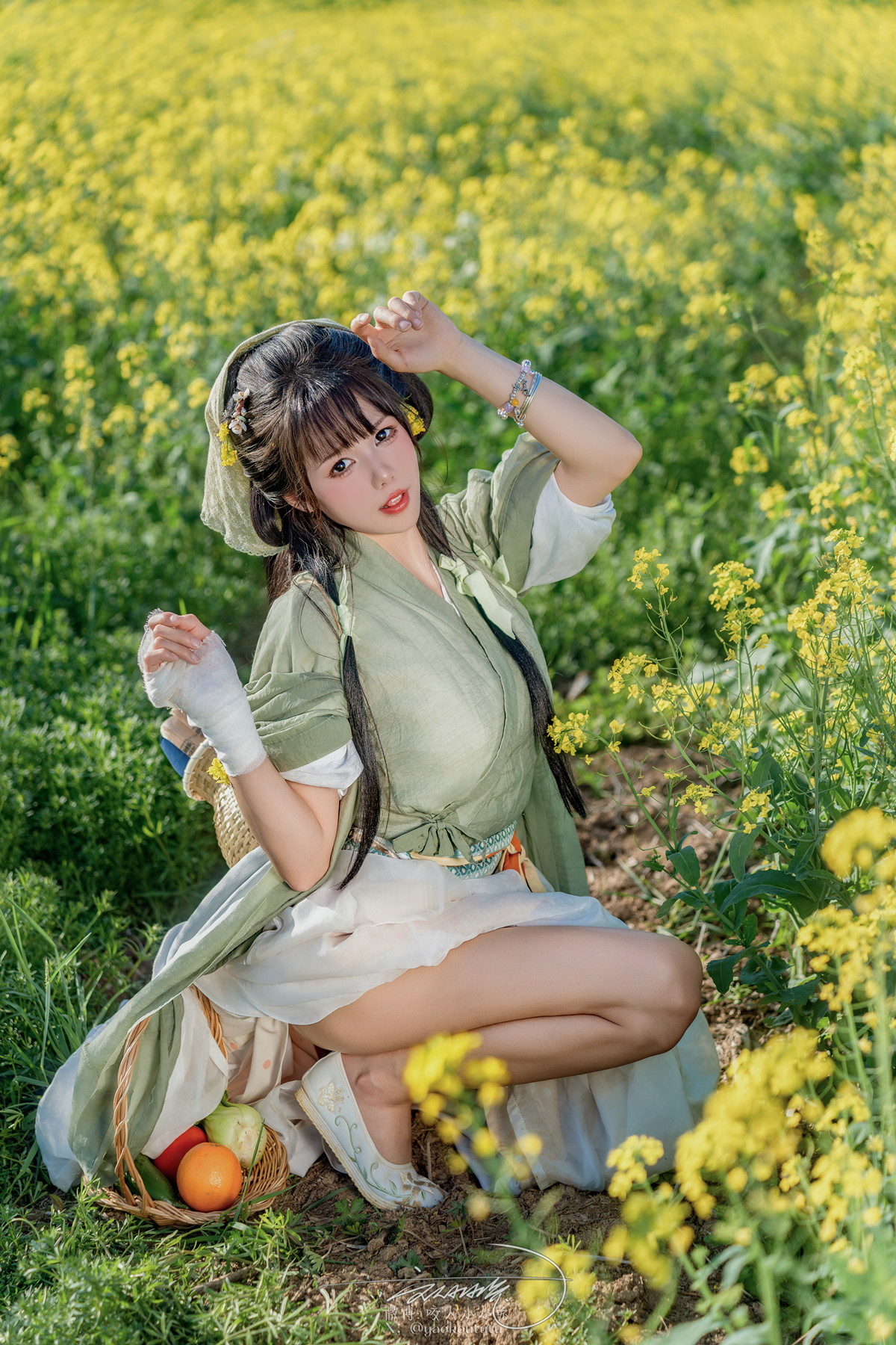 Cosplay 黏黏团子兔 田耕记