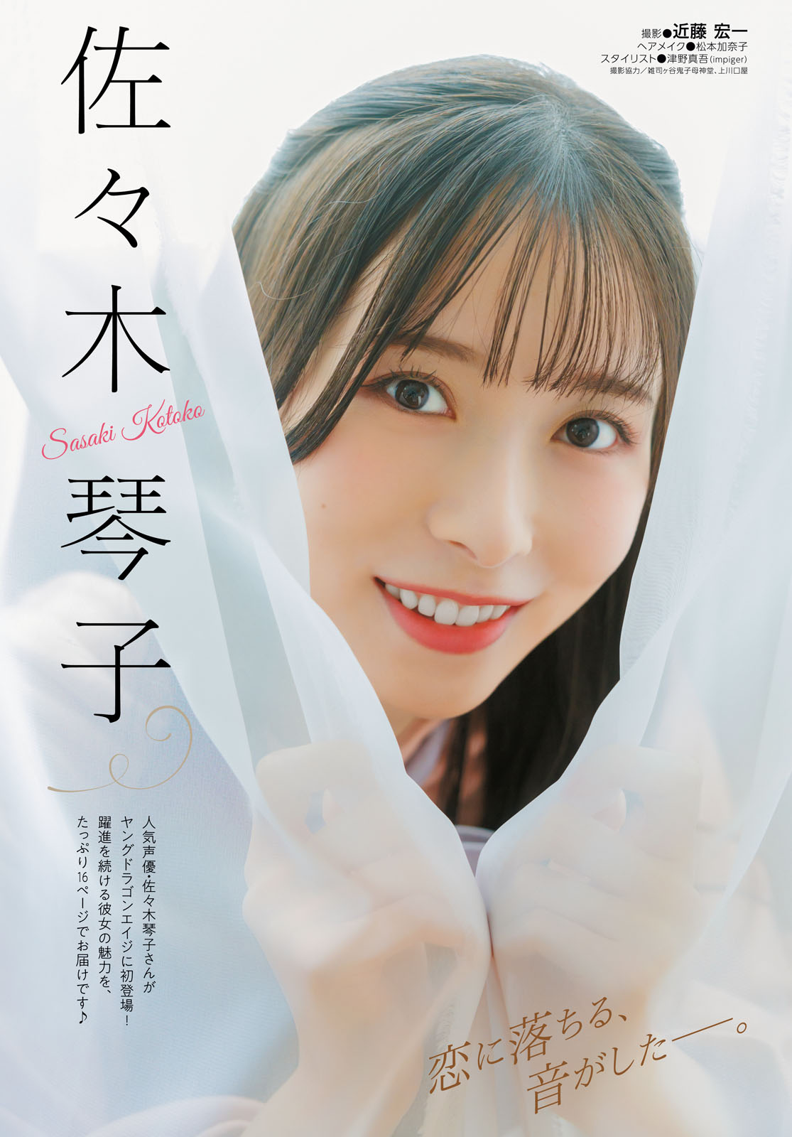 Kotoko Sasaki 佐々木琴子, Young Dragon Age ヤングドラゴンエイジ 2025.01 号増刊