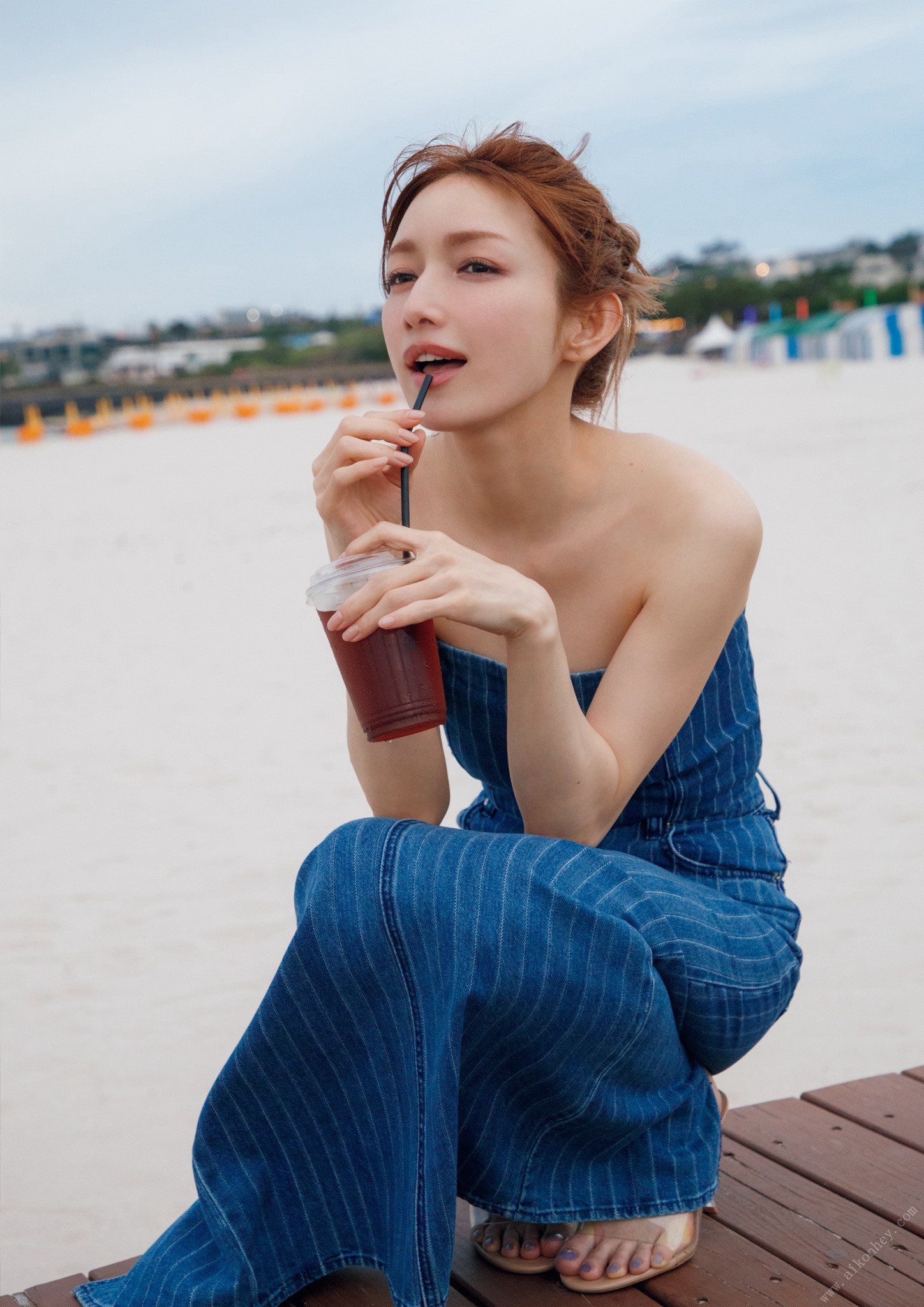 Maki Goto 後藤真希, 写真集 「Flos」 電子版だけの特典カット付き Set.01