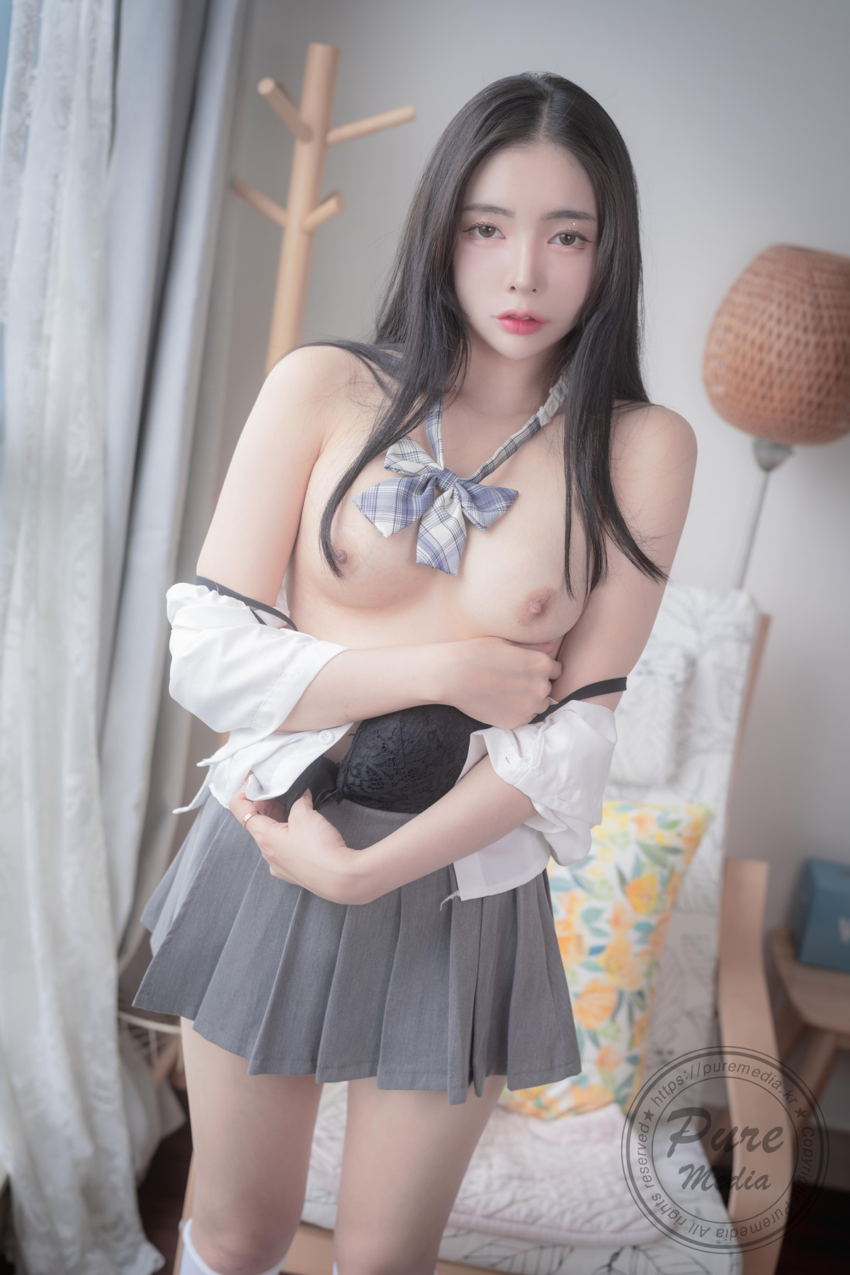 Mallang 말랑, PURE MEDIA Vol.288 ‘Moist Girl on Rainy Day’ Set.01