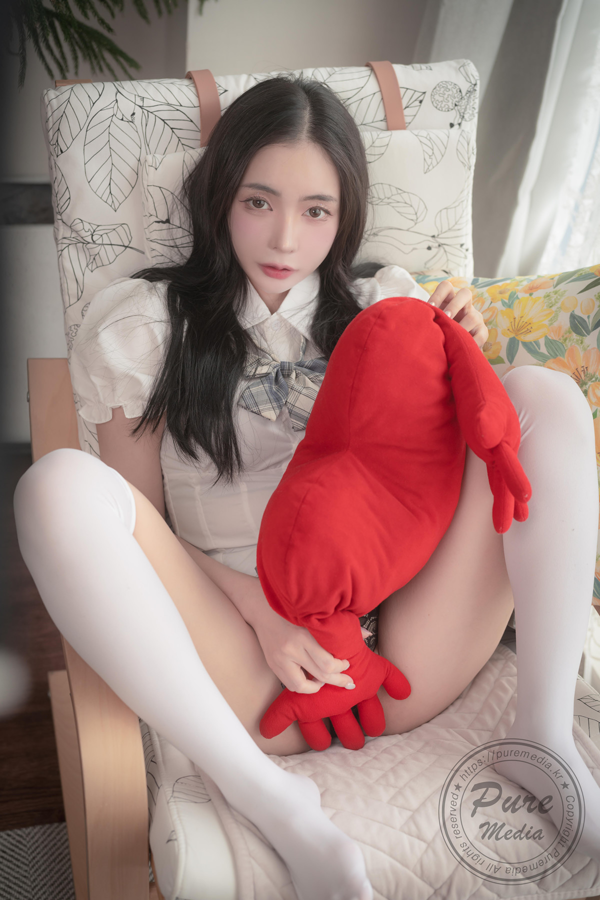 Mallang 말랑, PURE MEDIA Vol.288 ‘Moist Girl on Rainy Day’ Set.01