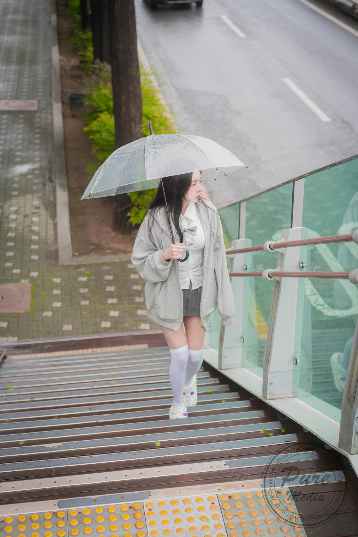 Mallang 말랑, PURE MEDIA Vol.288 ‘Moist Girl on Rainy Day’ Set.03