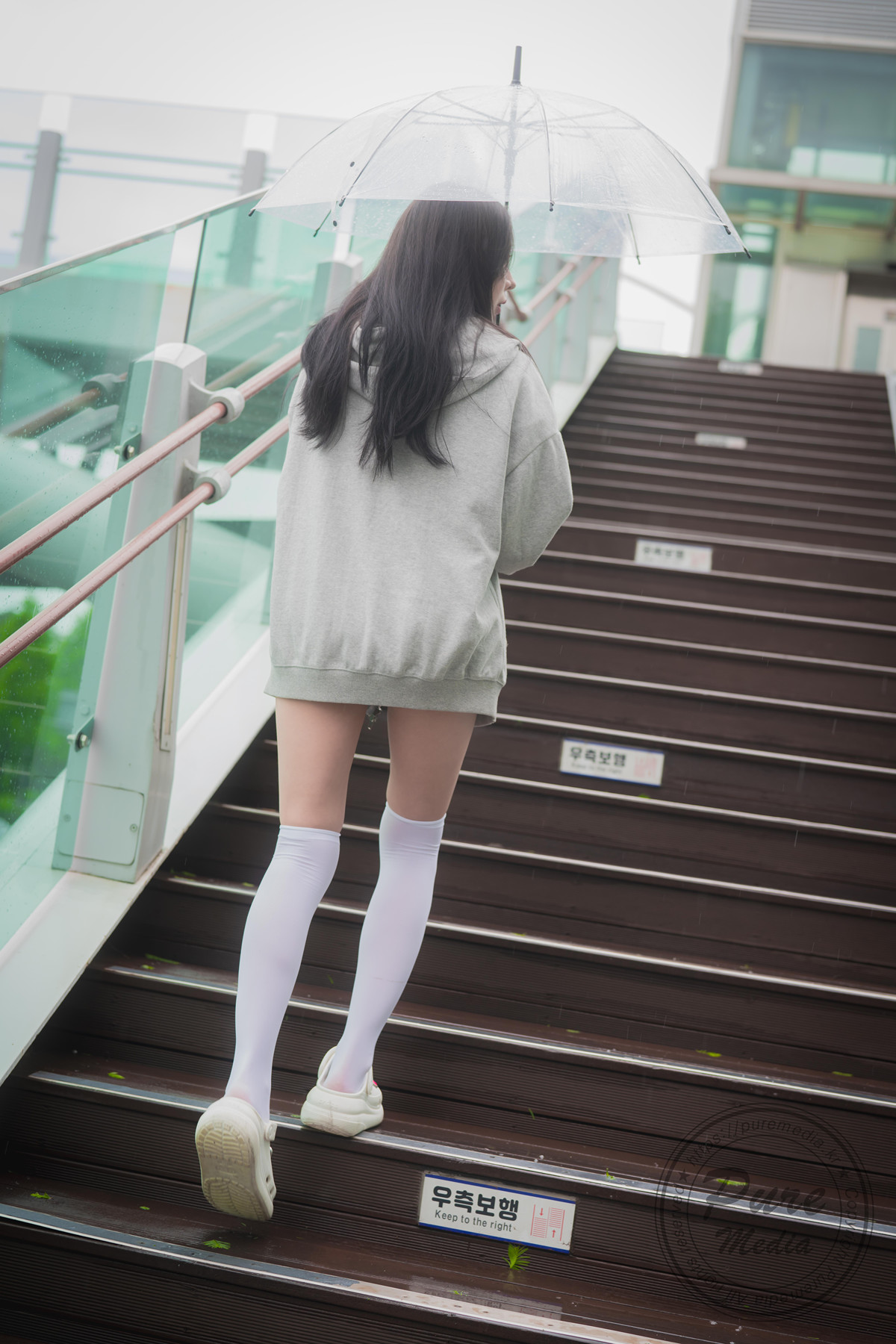 Mallang 말랑, PURE MEDIA Vol.288 ‘Moist Girl on Rainy Day’ Set.03