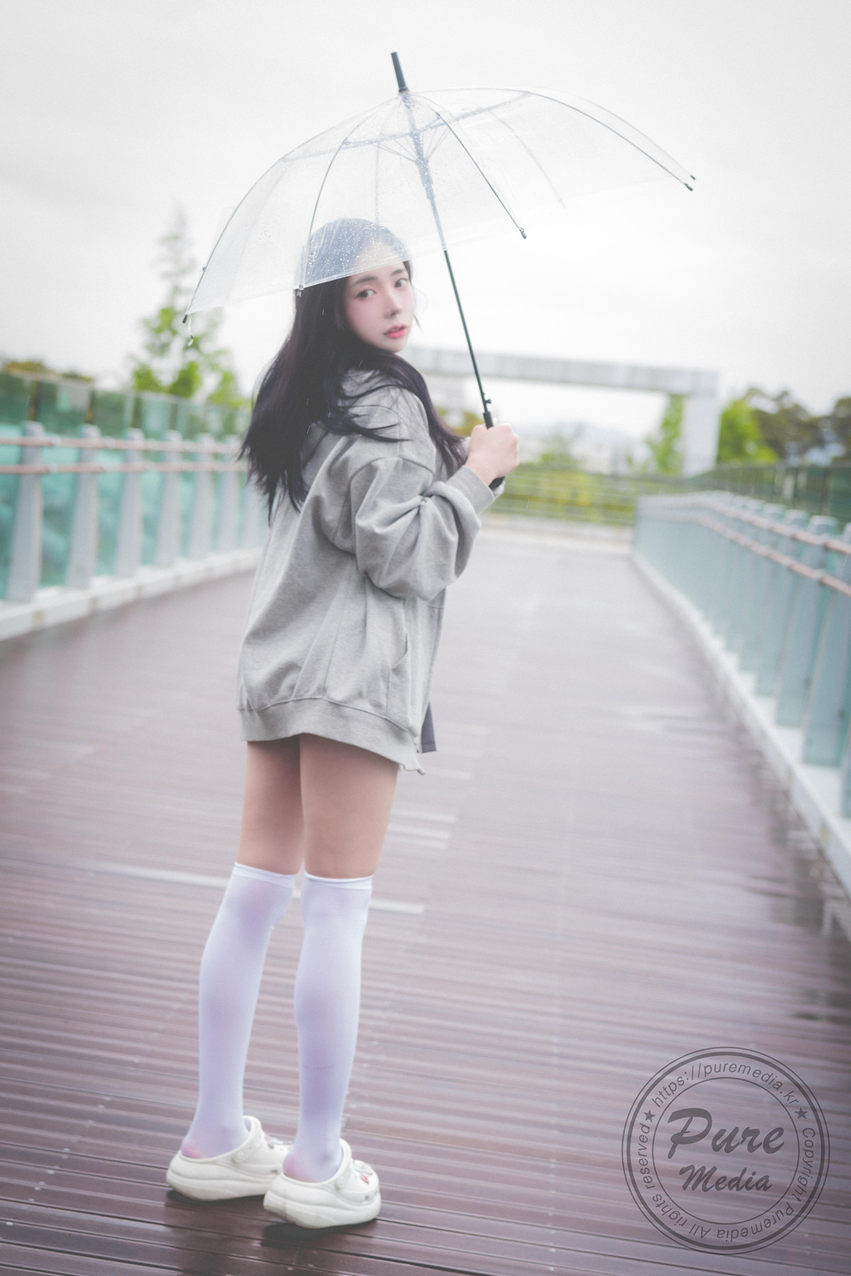 Mallang 말랑, PURE MEDIA Vol.288 ‘Moist Girl on Rainy Day’ Set.03